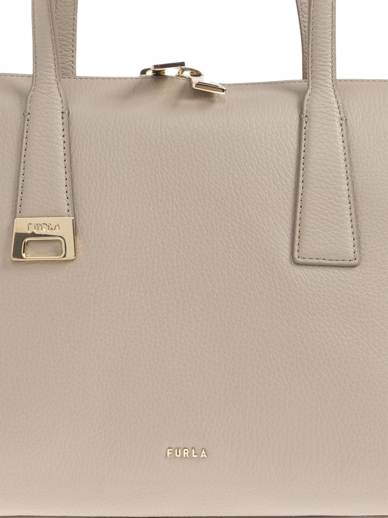 medium Olivia leather tote bag 6