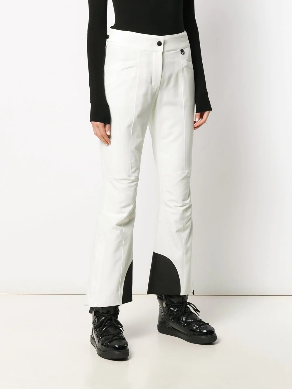 colour contrast trousers - 3