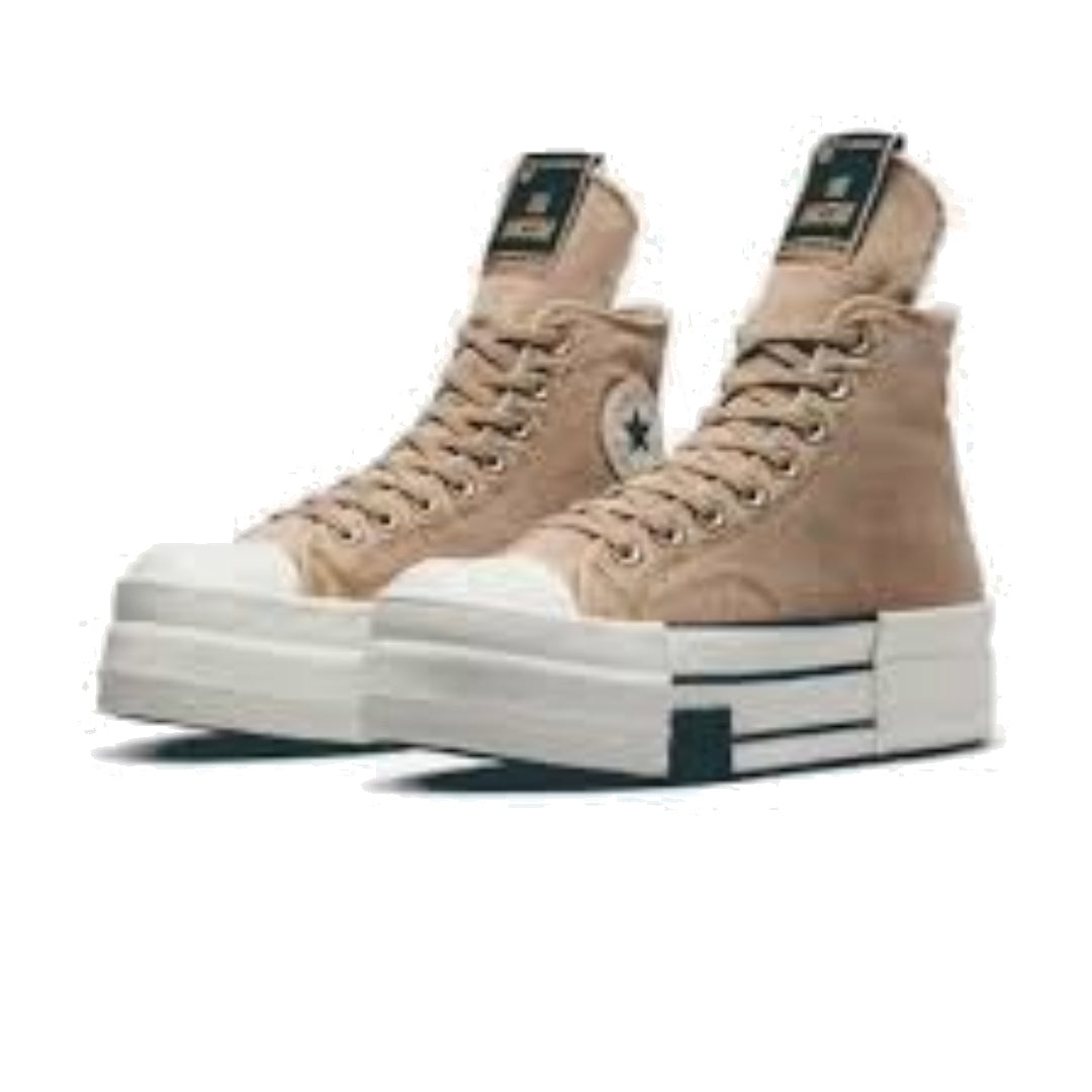 Converse x DRKSHDW DBL DRKSTR OVERDYE Chuck 70 High Top 'Tan White' A06756C - 2