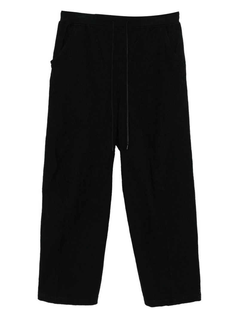 wool tapered trousers 1