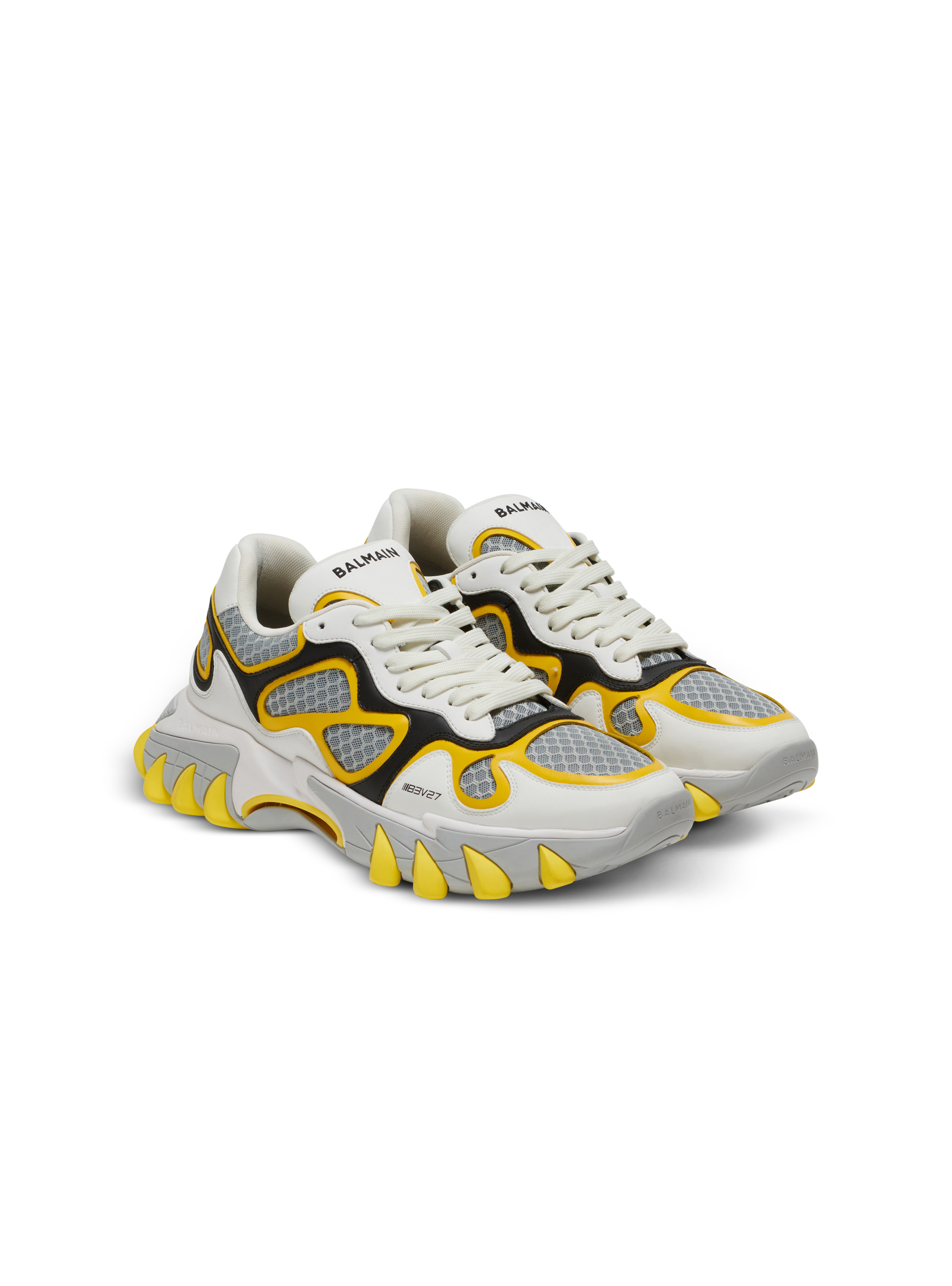 B-East trainers in leather and mesh - 2
