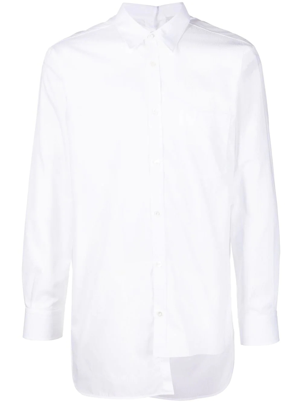 asymmetric cotton shirt - 1