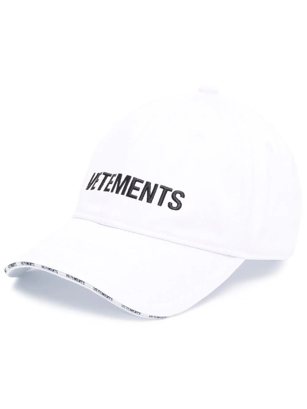 embroidered logo baseball cap - 1