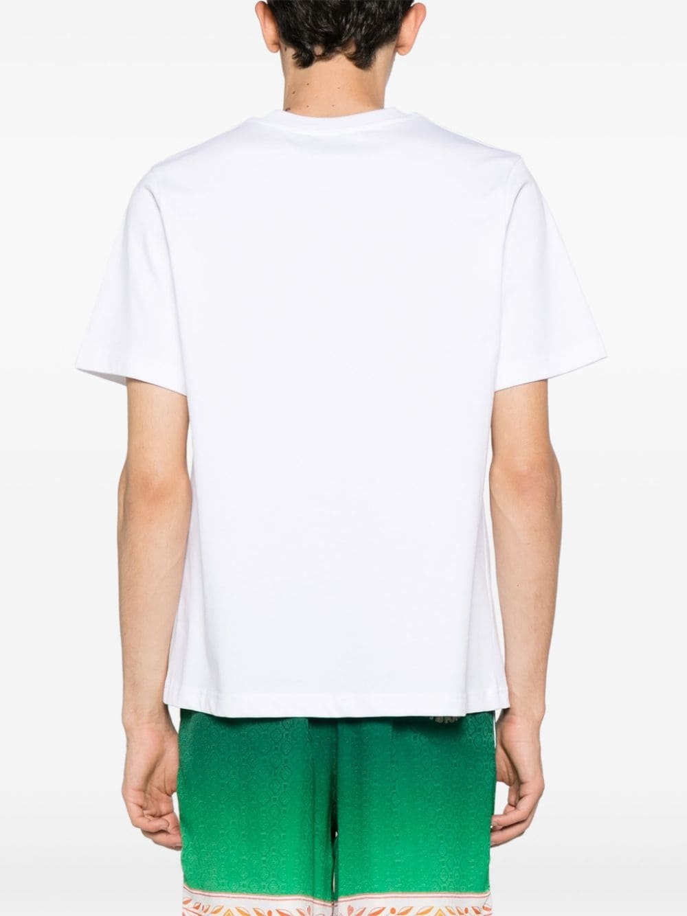 Playful Eagle-print cotton T-shirt - 4