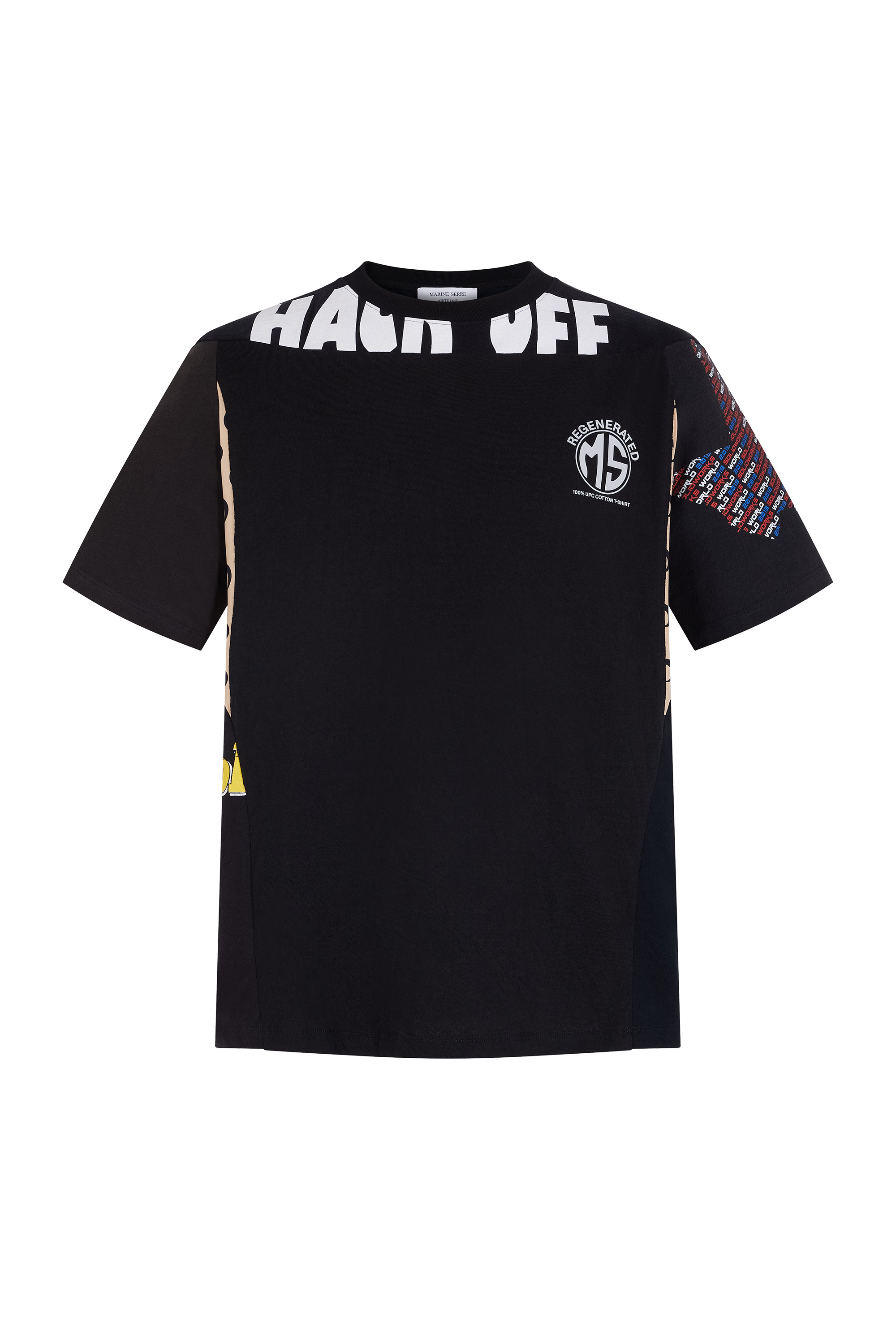 Regenerated Graphic T-Shirt Patchwork T-Shirt - 8