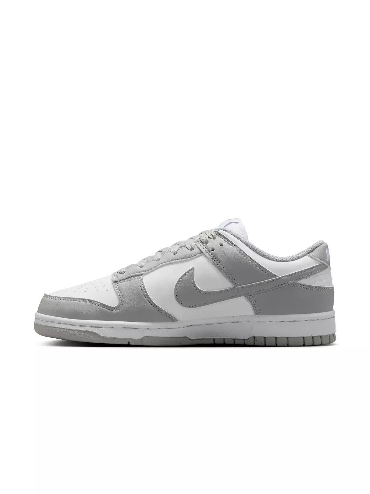Dunk Low "White/Lt Smoke Grey" Women's Shoe - 4