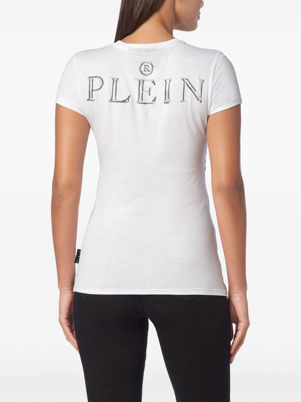 Teddy bear-embellished T-shirt - 4