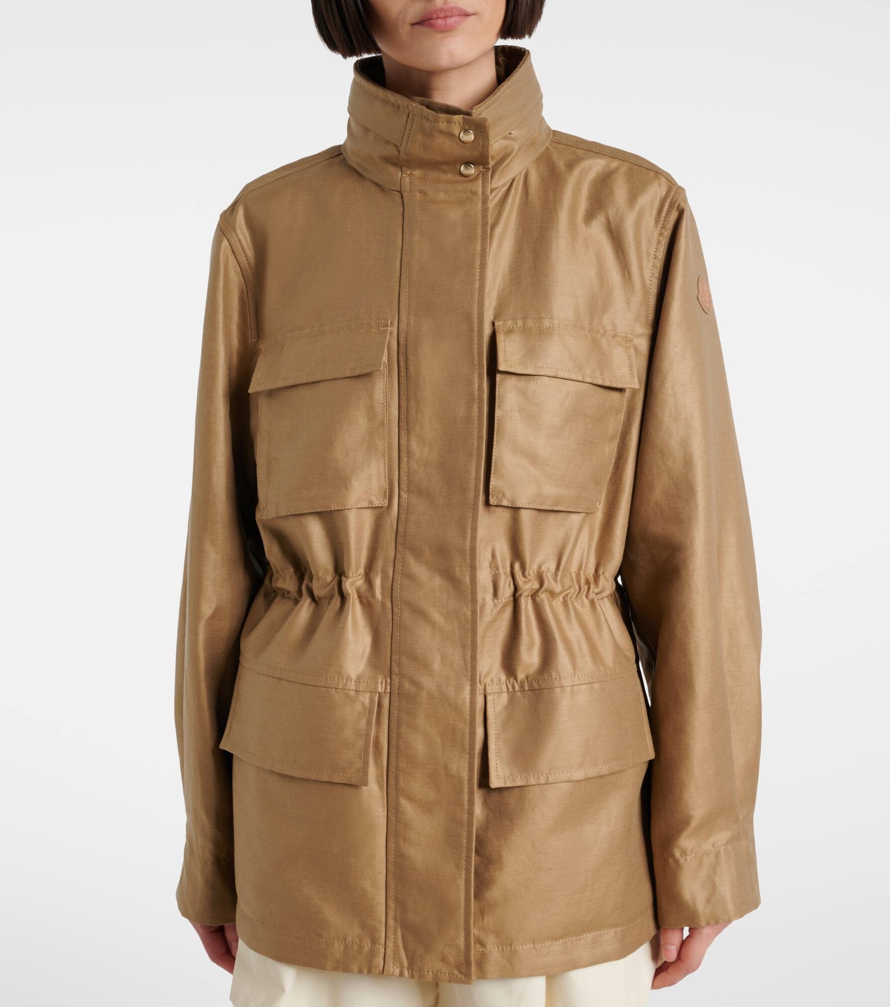 Agax linen and cotton jacket - 6