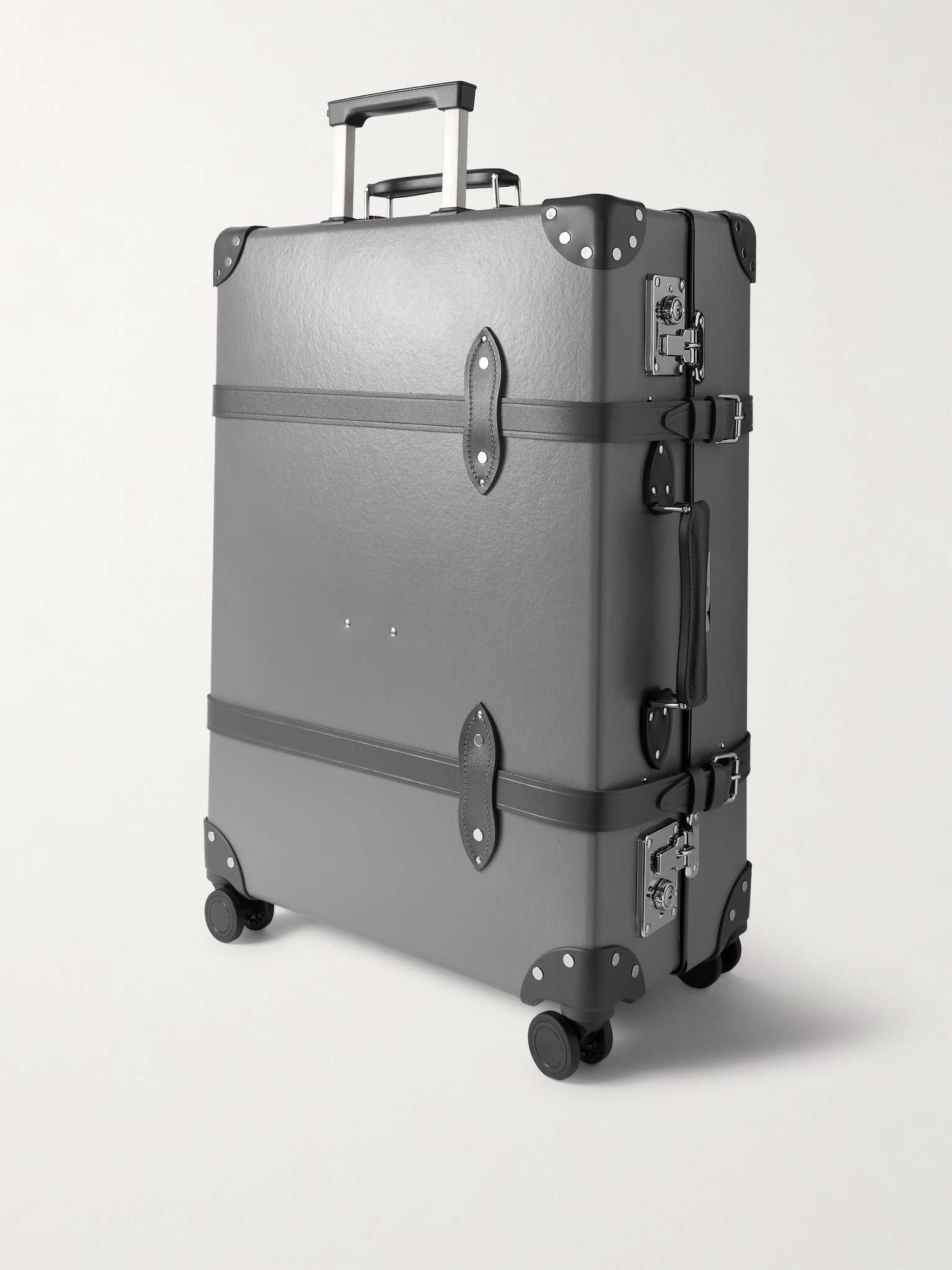 + 007 Leather-Trimmed Vulcanised Fibreboard Check-In Suitcase - 4