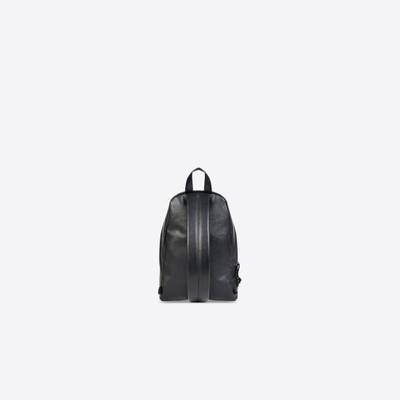 BALENCIAGA Men's Explorer Small Backpack With One Strap in Black outlook