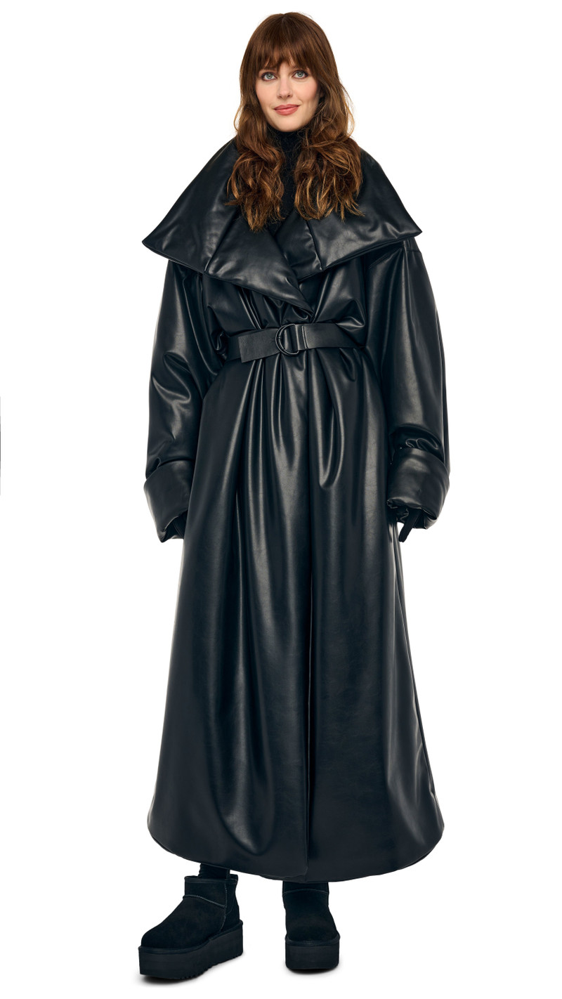 HIGH COLLAR OVERSIZED BOYFRIEND SLEEPING BAG COAT 7