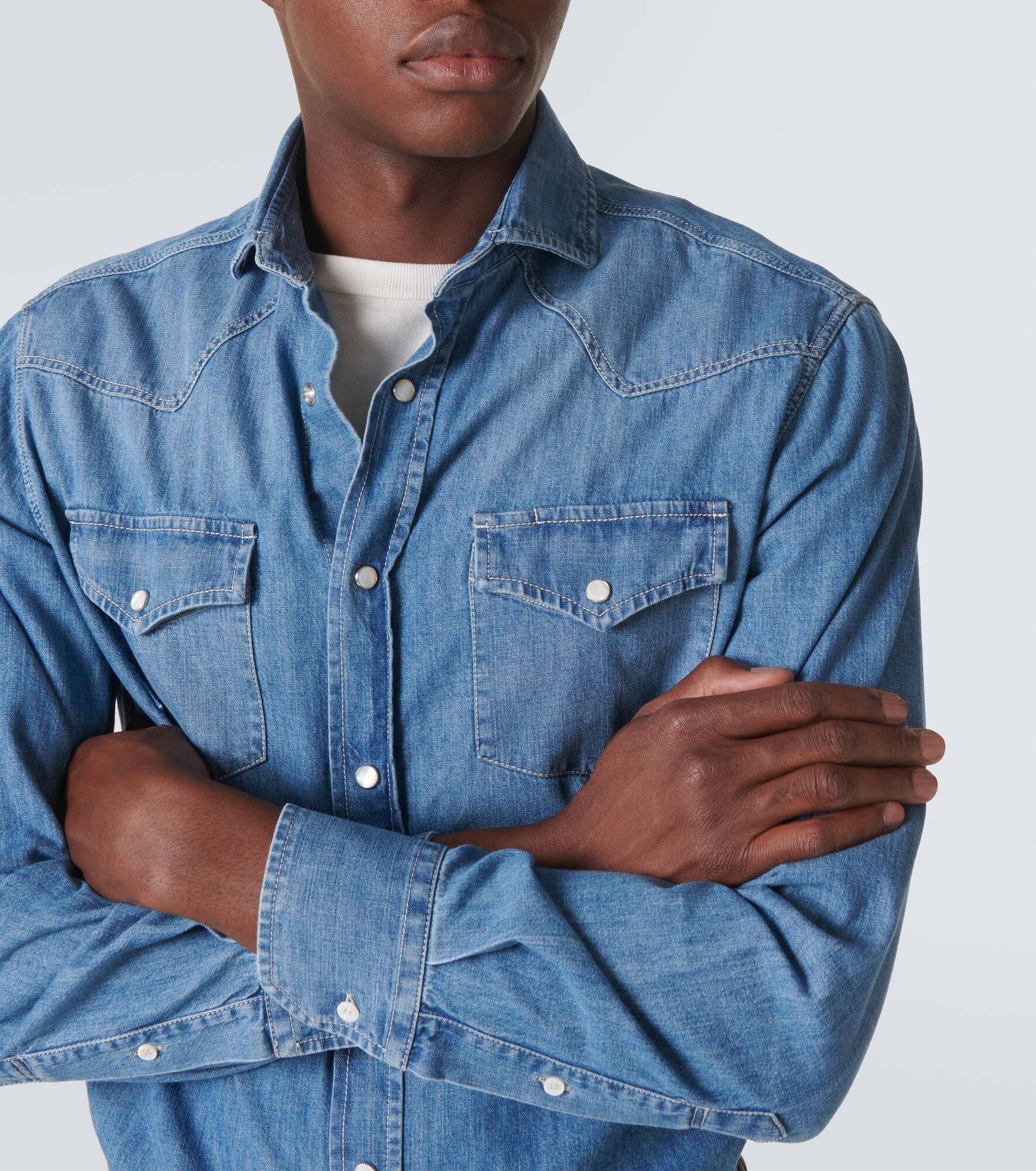 Denim shirt - 5