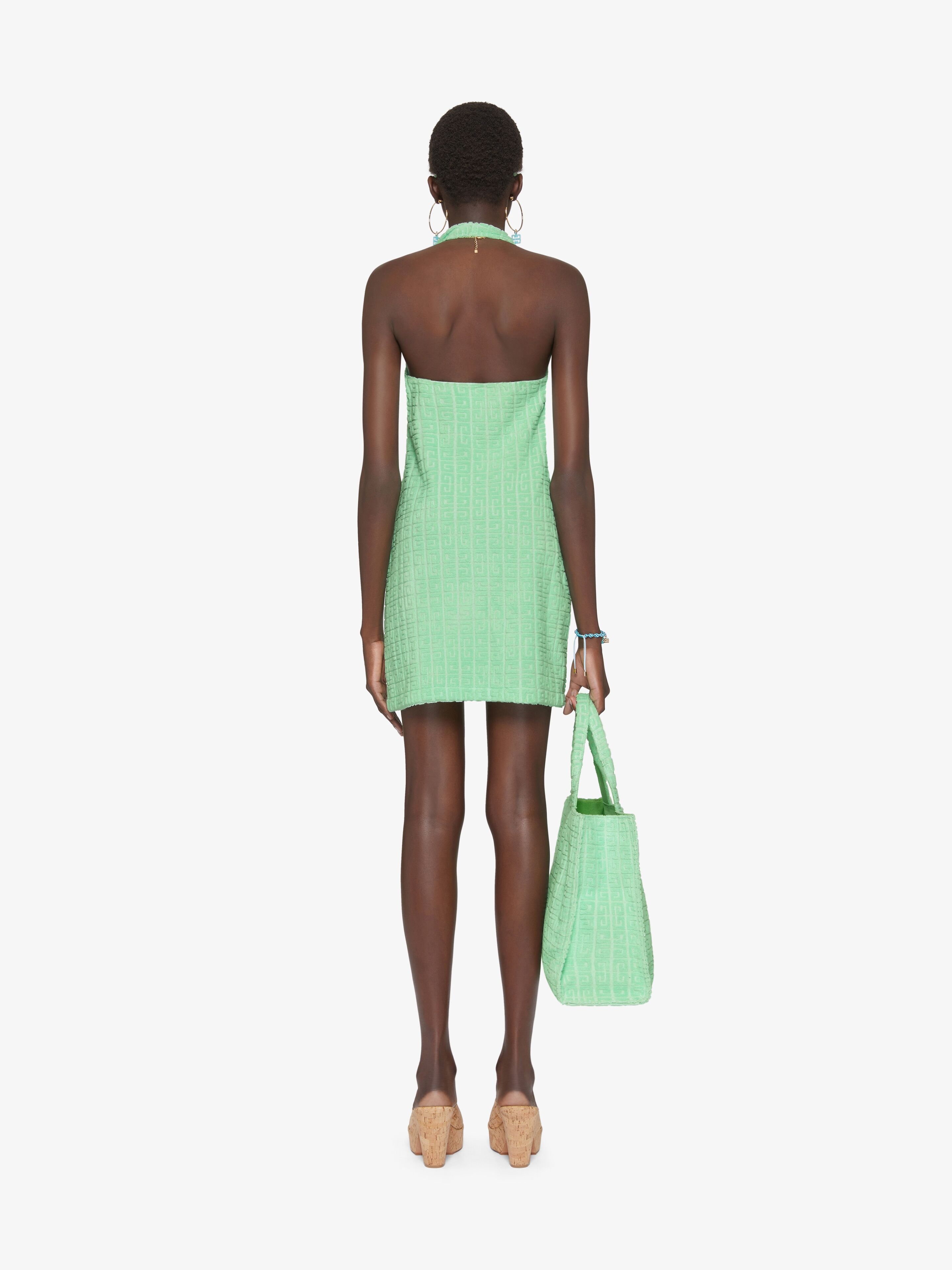 DRESS IN 4G COTTON TOWELLING - 4