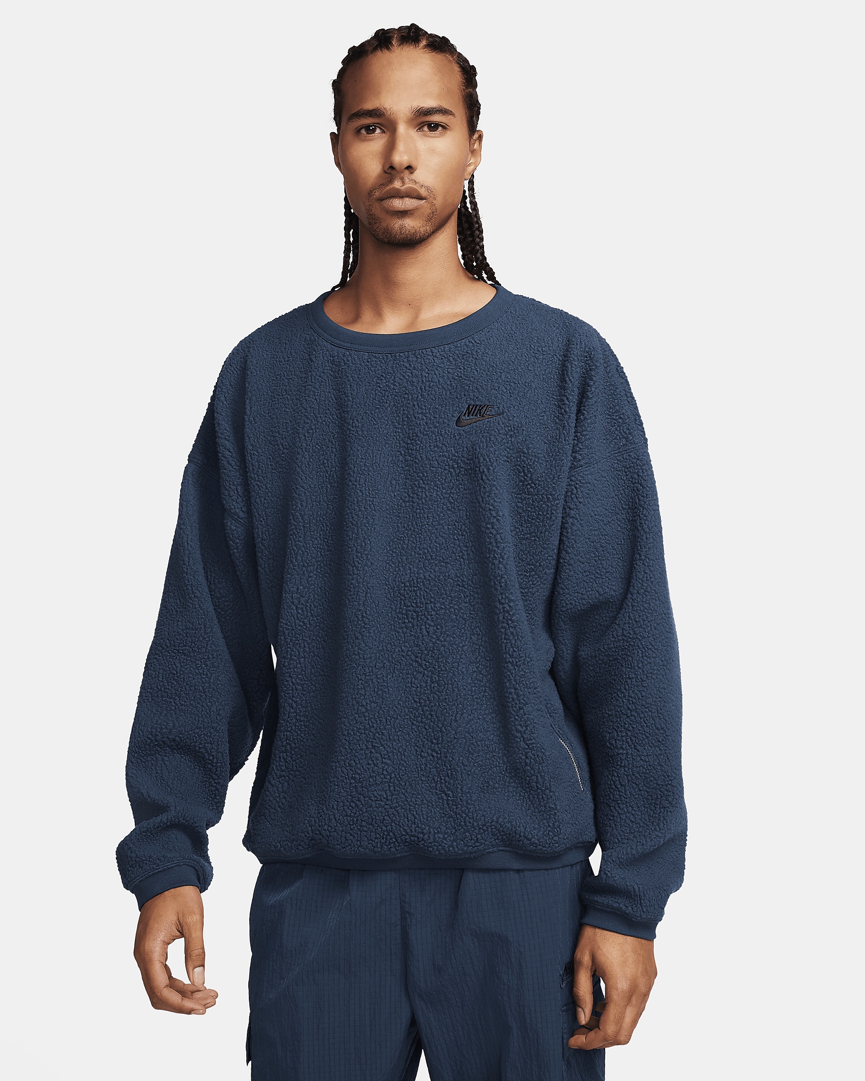 Nike Club Fleece Men's Winterized Crew - 1