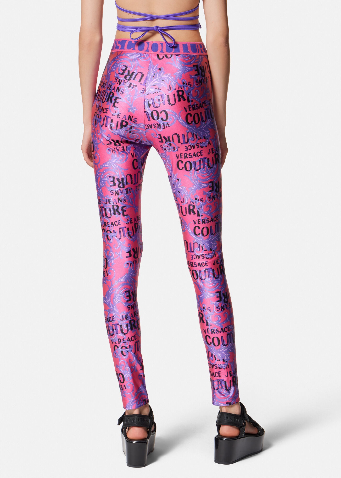Logo Couture Leggings - 4