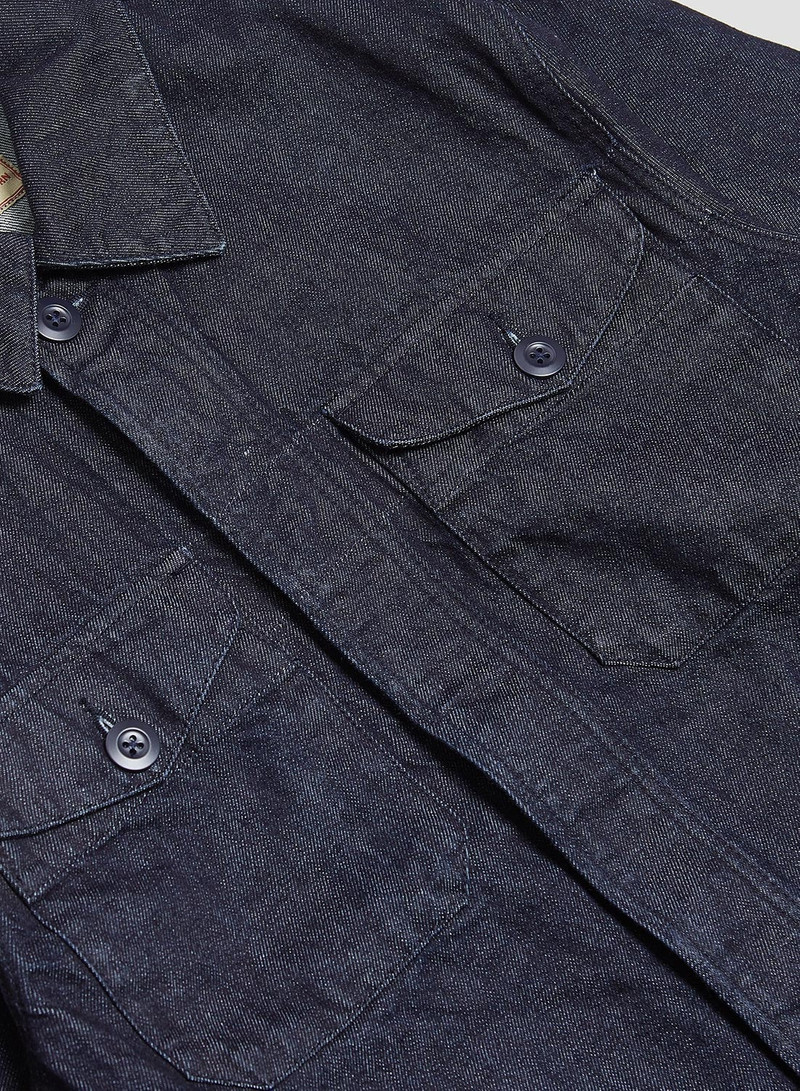 Short Jacket Denim in Indigo 5