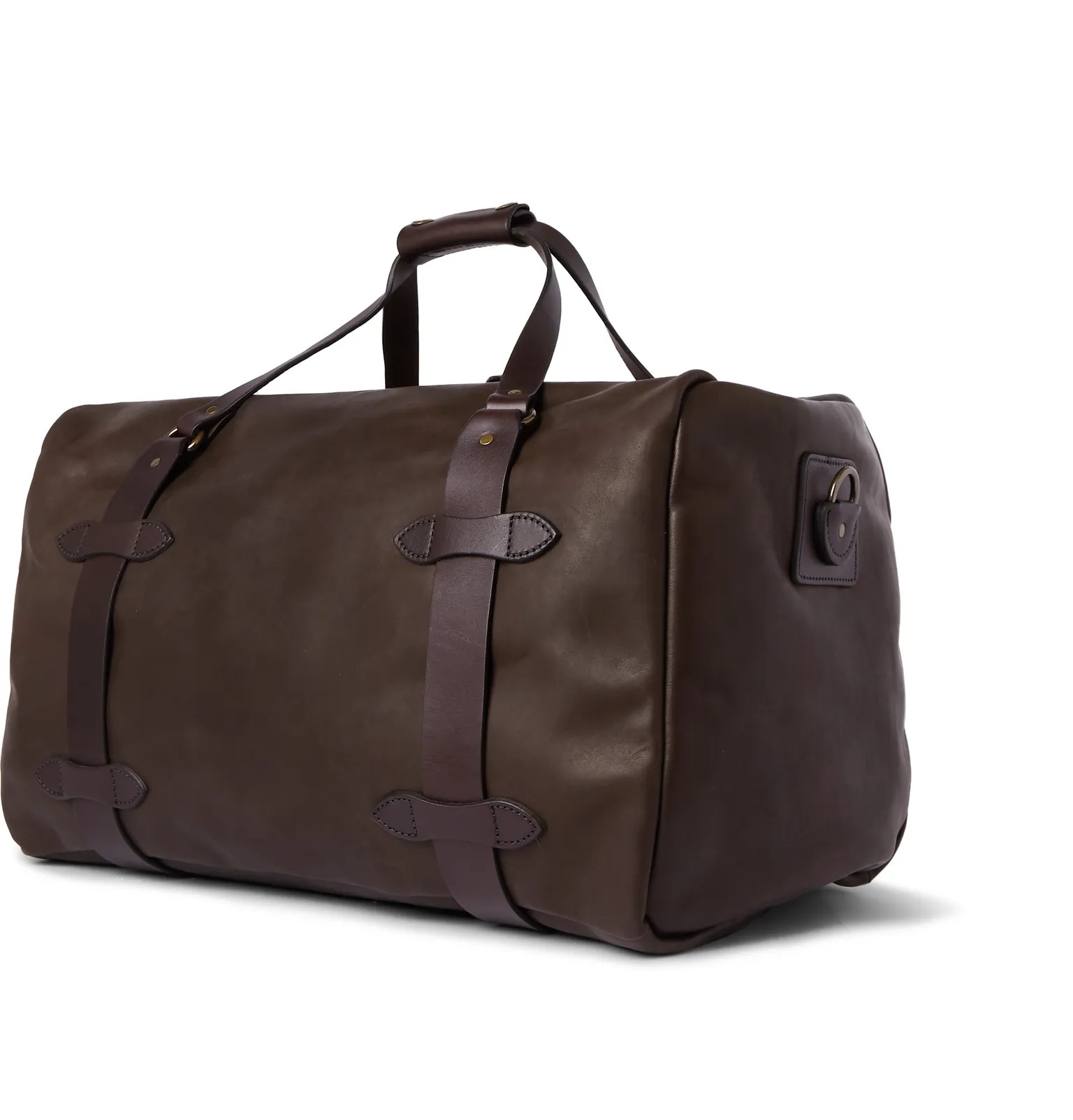 Leather Duffle Bag - 4