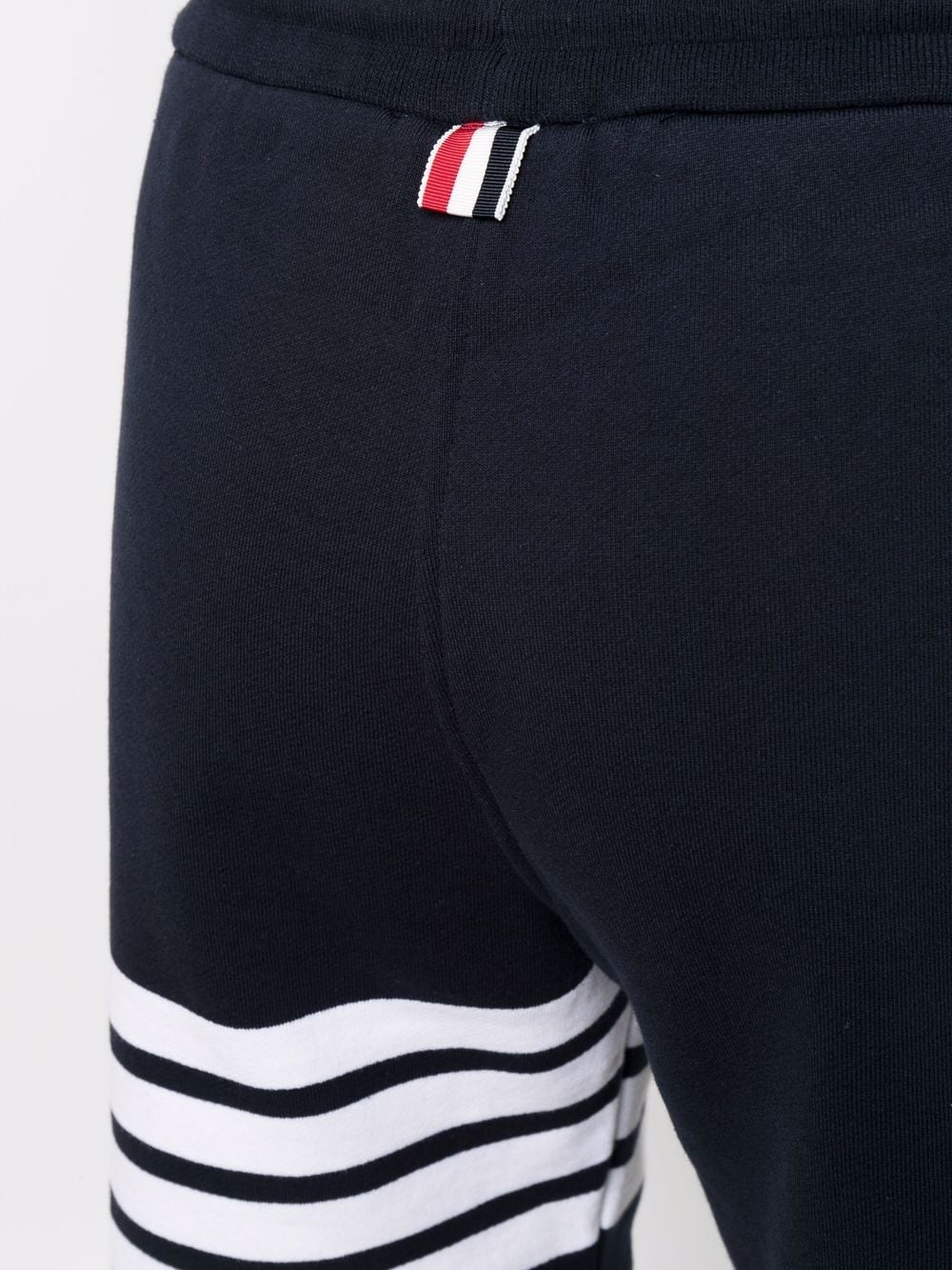 four-bar stripe track shorts - 5
