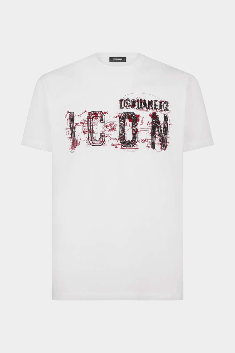 ICON SCRIBBLE COOL FIT T-SHIRT 1