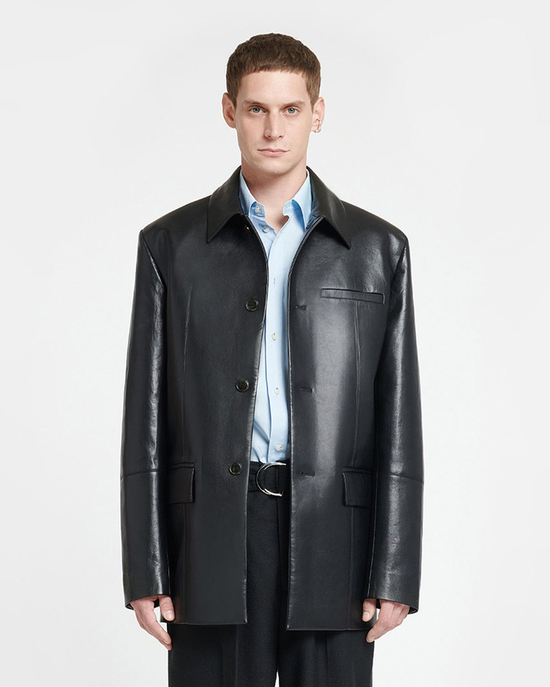 Nanushka Regenerated Leather Jacket outlook