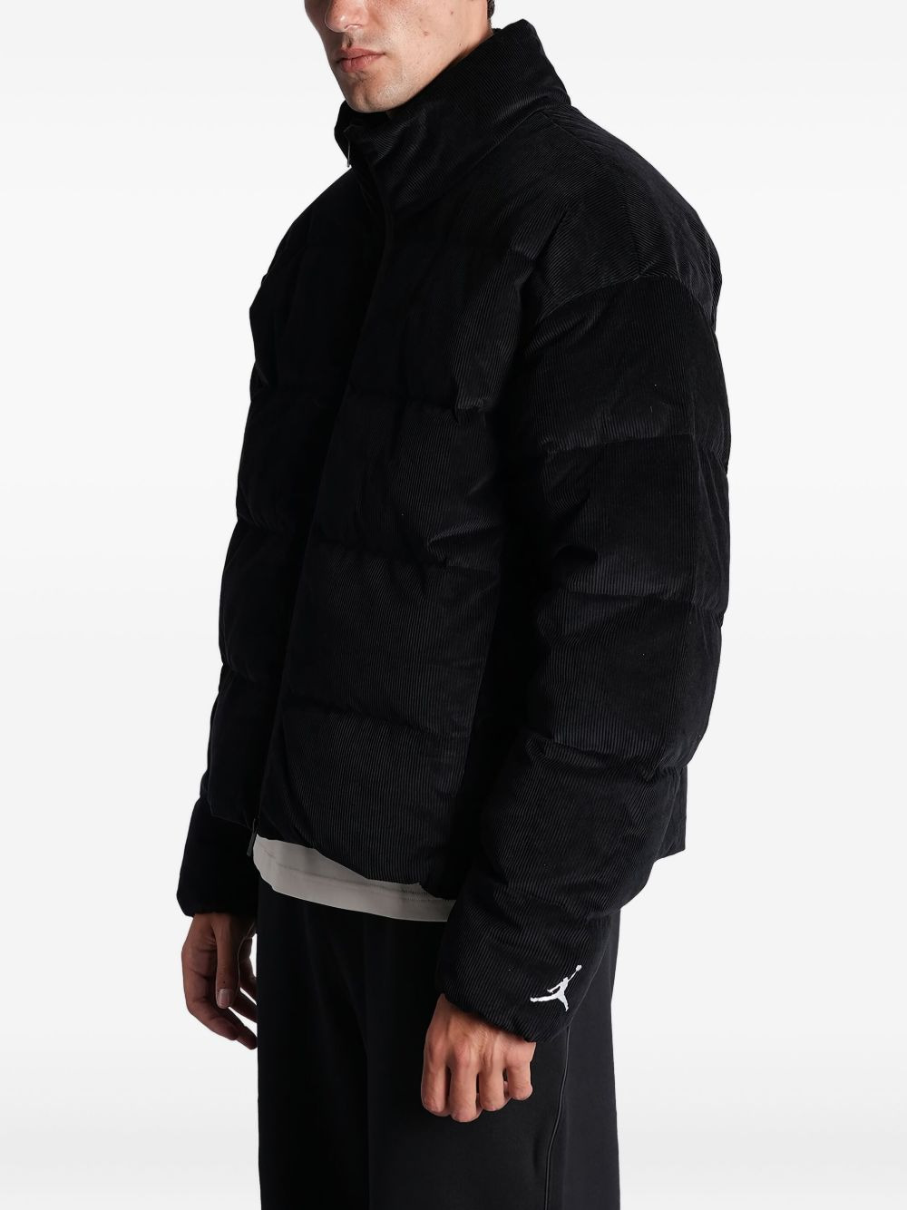 corduroy logo jacket - 3