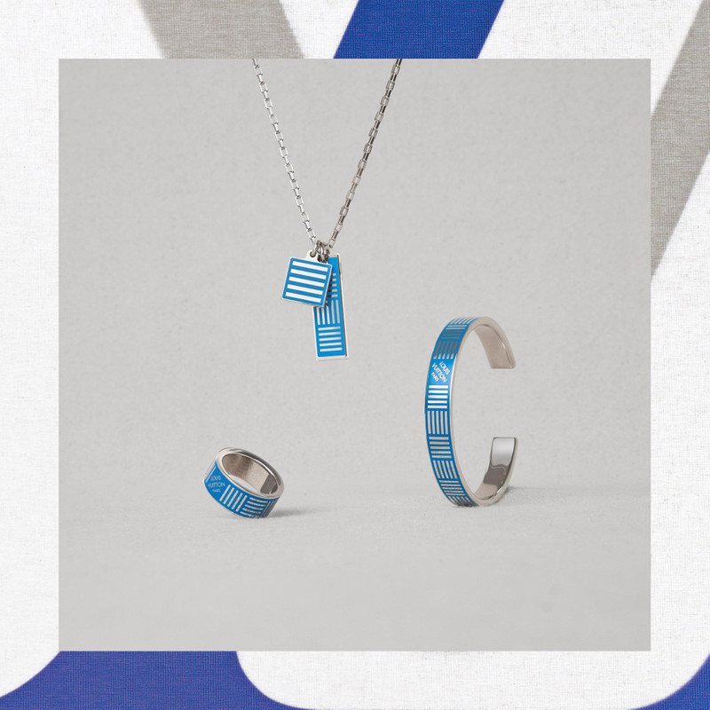 Damier Colors Necklace 3