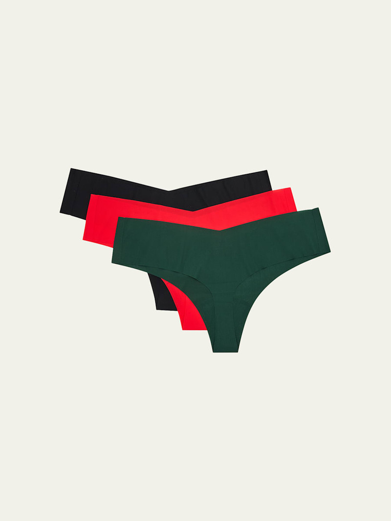 commando Seamless Microfiber Thongs, Set of 3 outlook