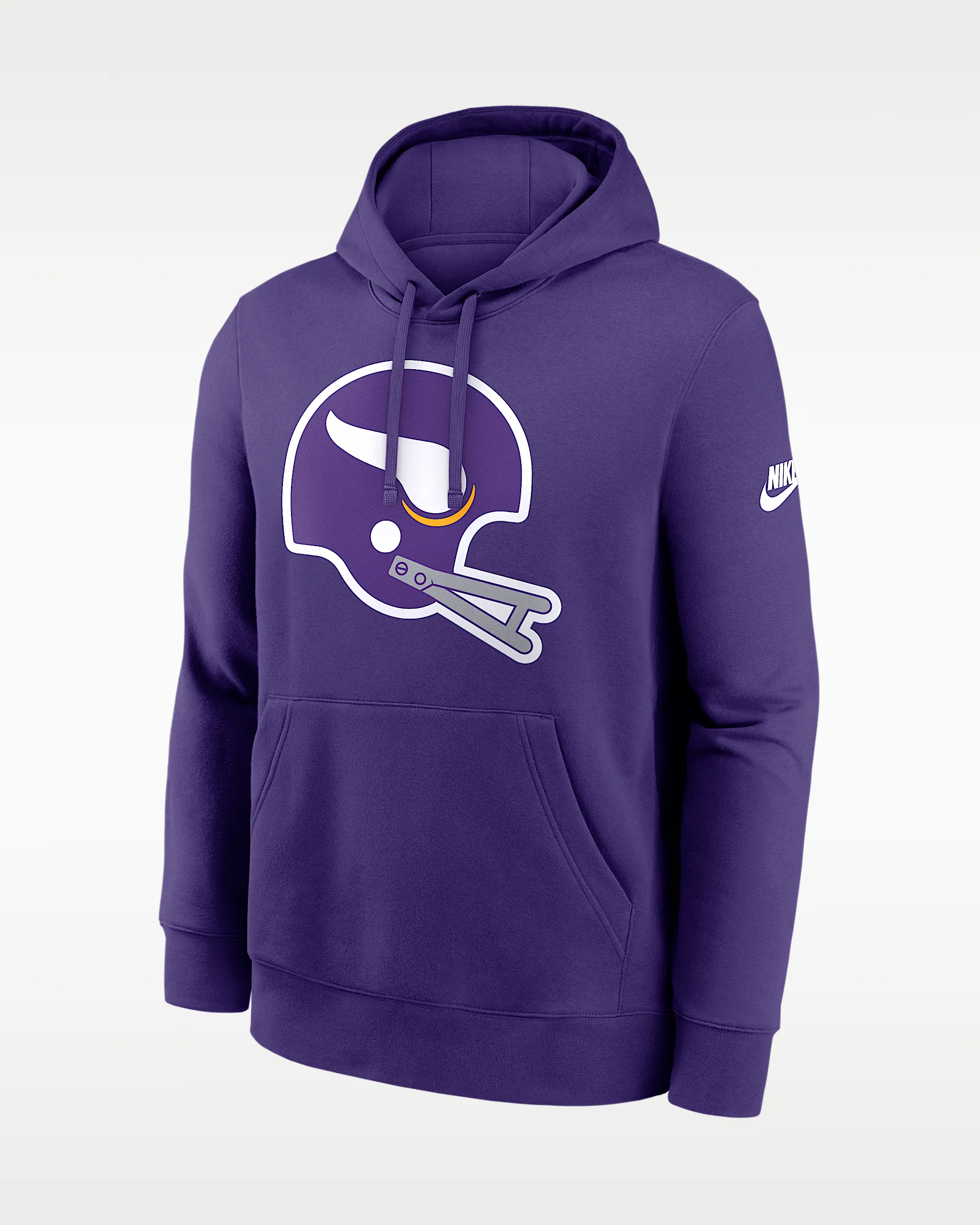 Minnesota Vikings Club Logo Men's Nike NFL Pullover Hoodie - 1