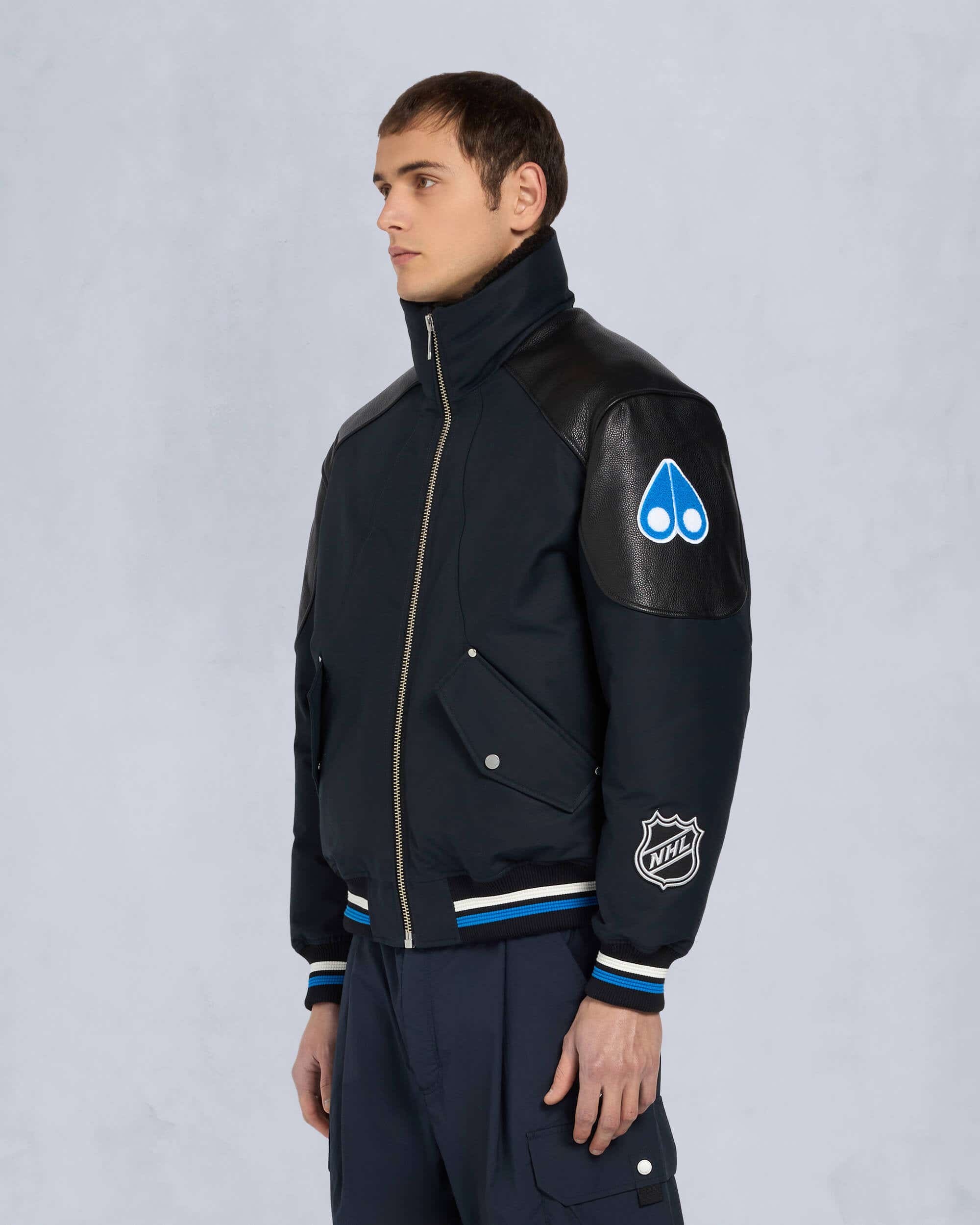 MOOSE KNUCKLES X NHL WINTER CLASSIC BOMBER JACKET - 3