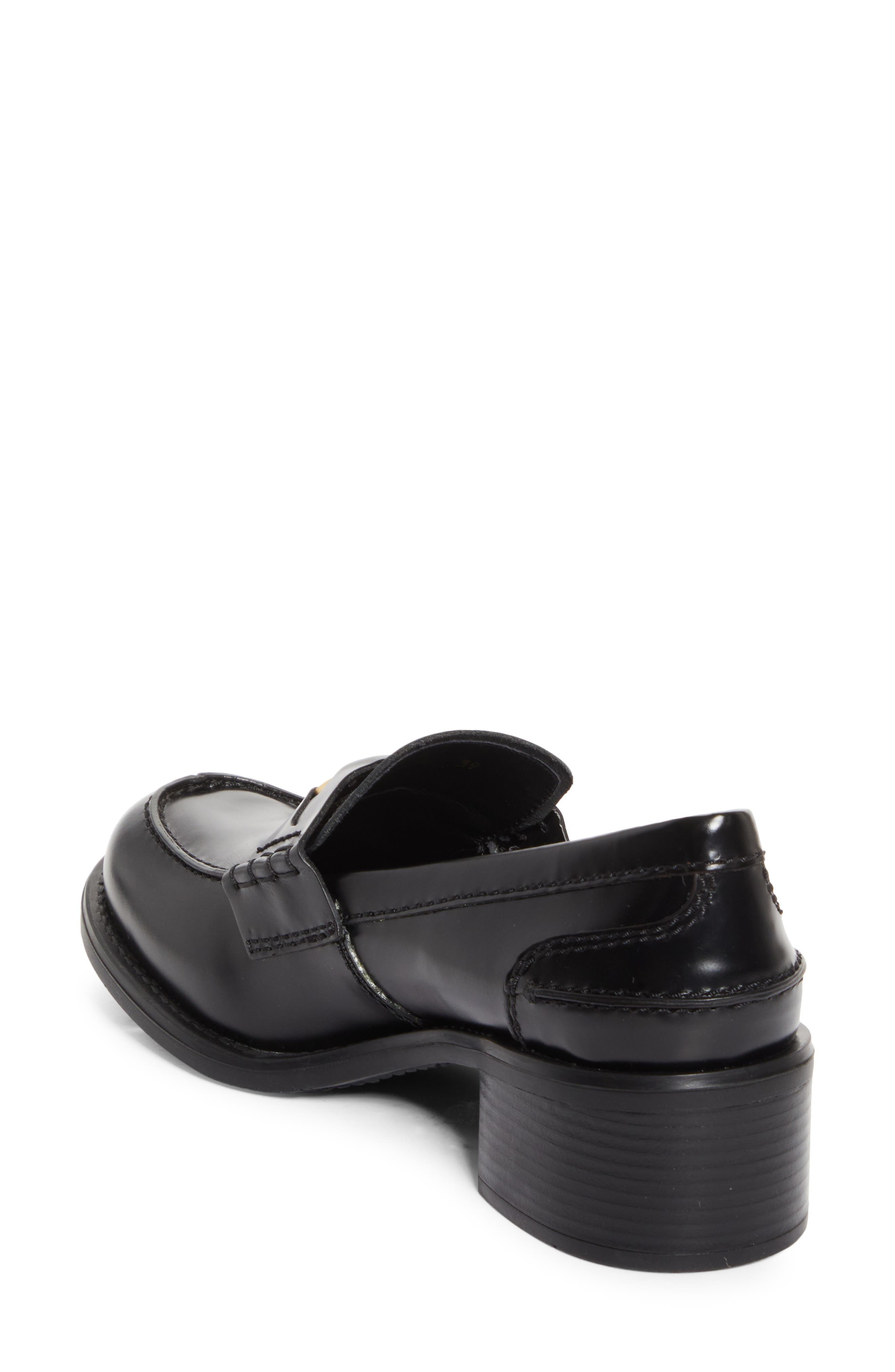 Miu Miu Penny Loafer in Nero at Nordstrom - 2