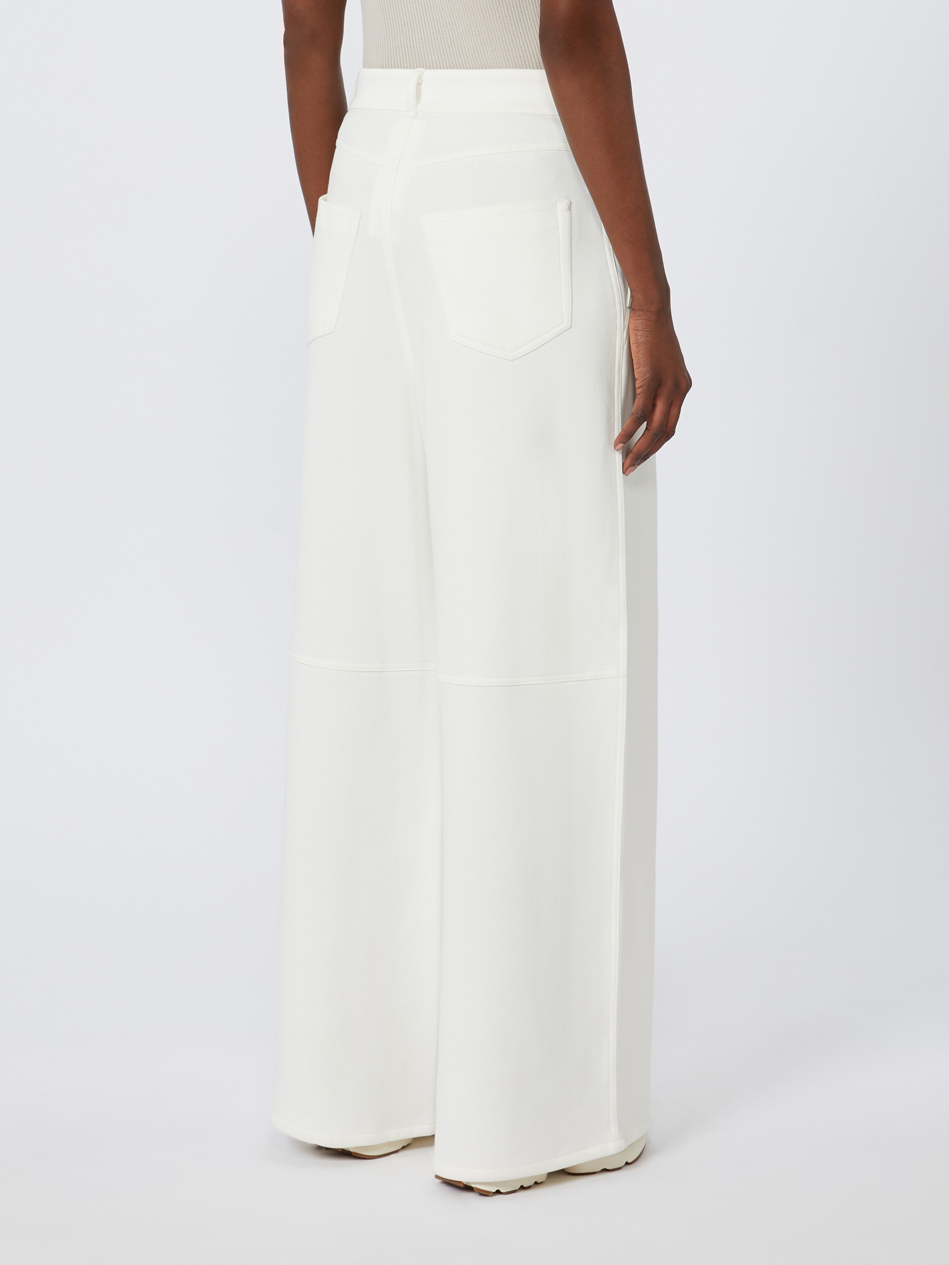 MERLOT Jersey trousers - 4