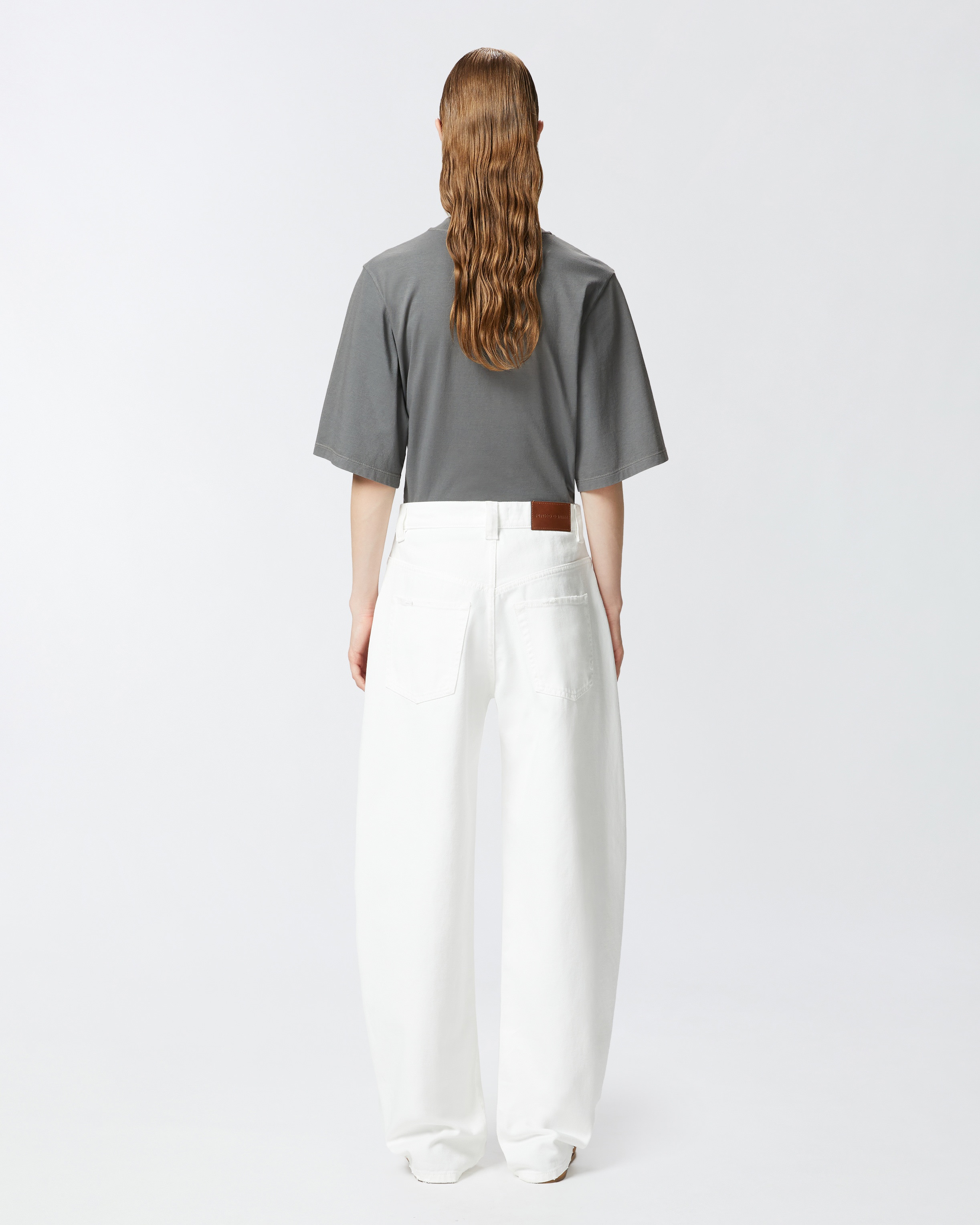 BALLOON TROUSERS IN COTTON BULL - 4