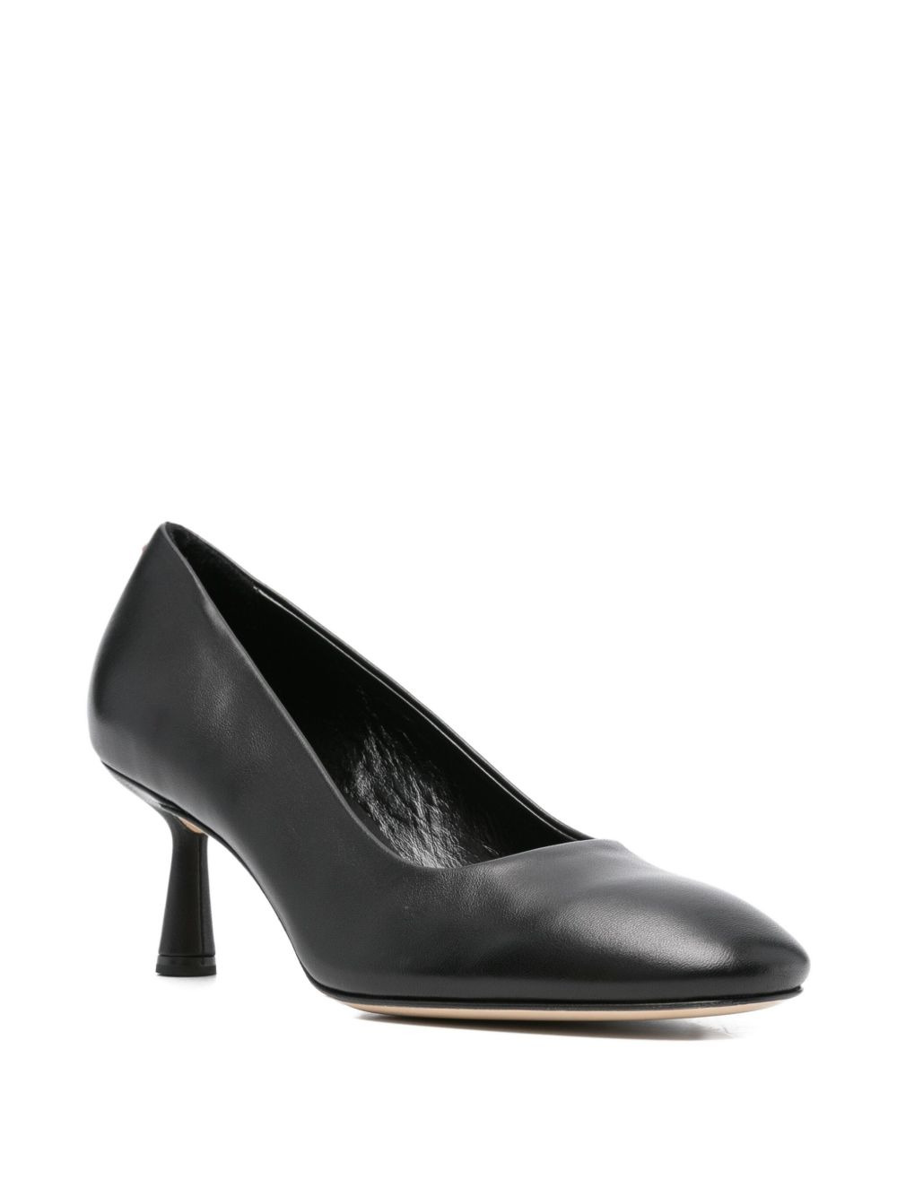 65mm Giotta round-toe calf leather pumps - 2