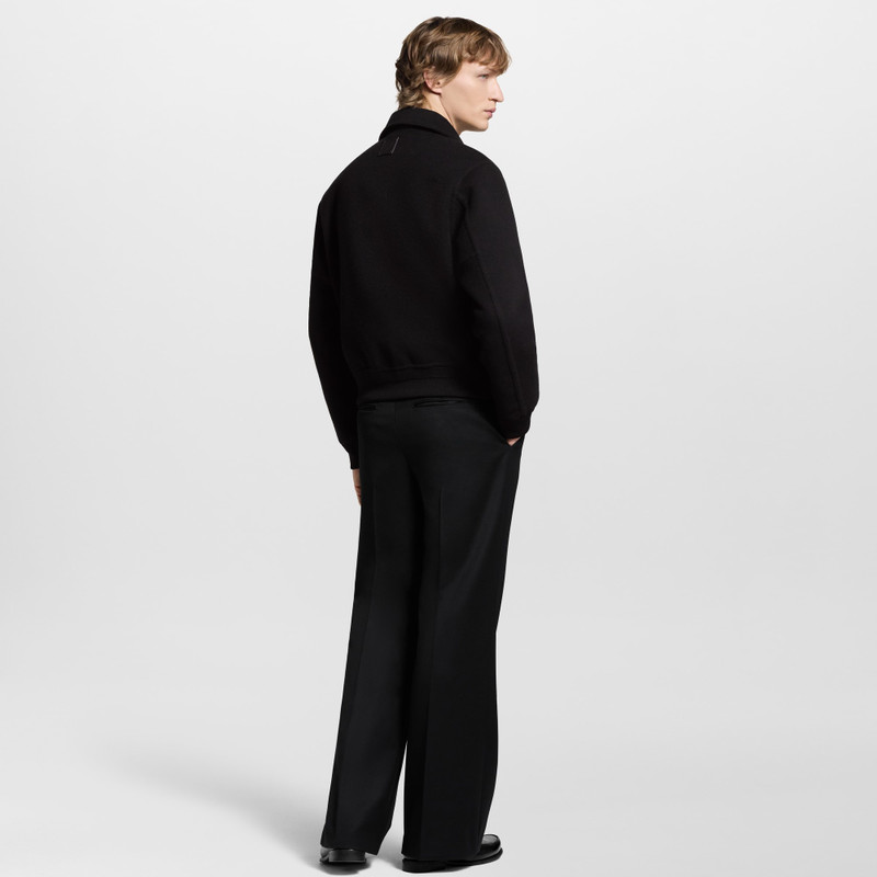 Wool-Silk Double Face Blouson 4