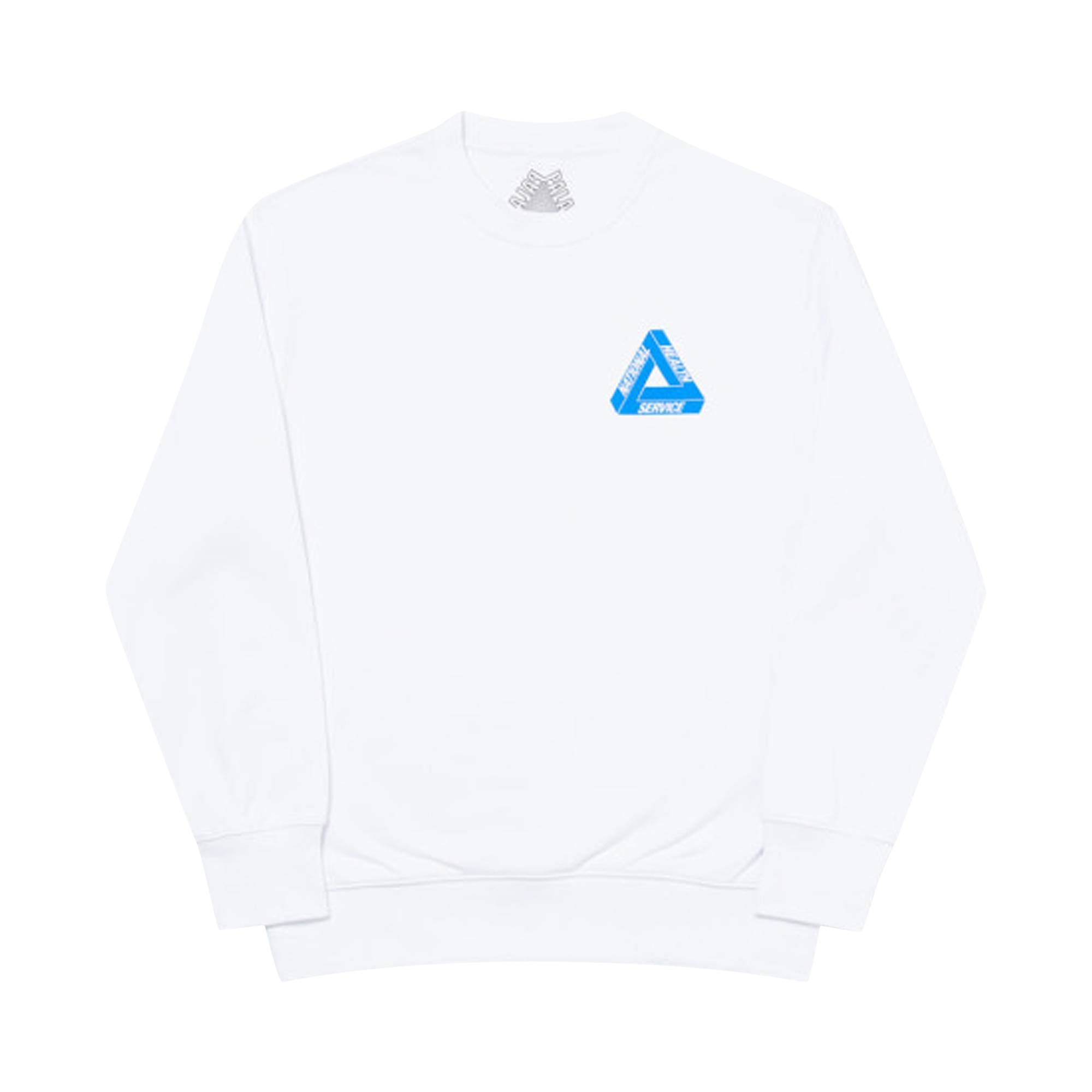 Palace Tri-Donator Crew 'White' - 1