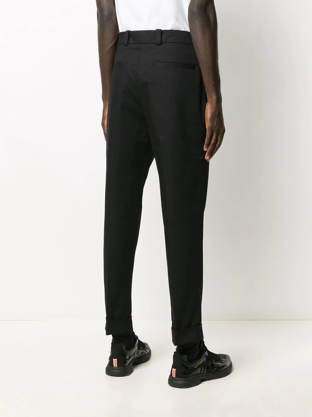 tapered tailored trousers - 4