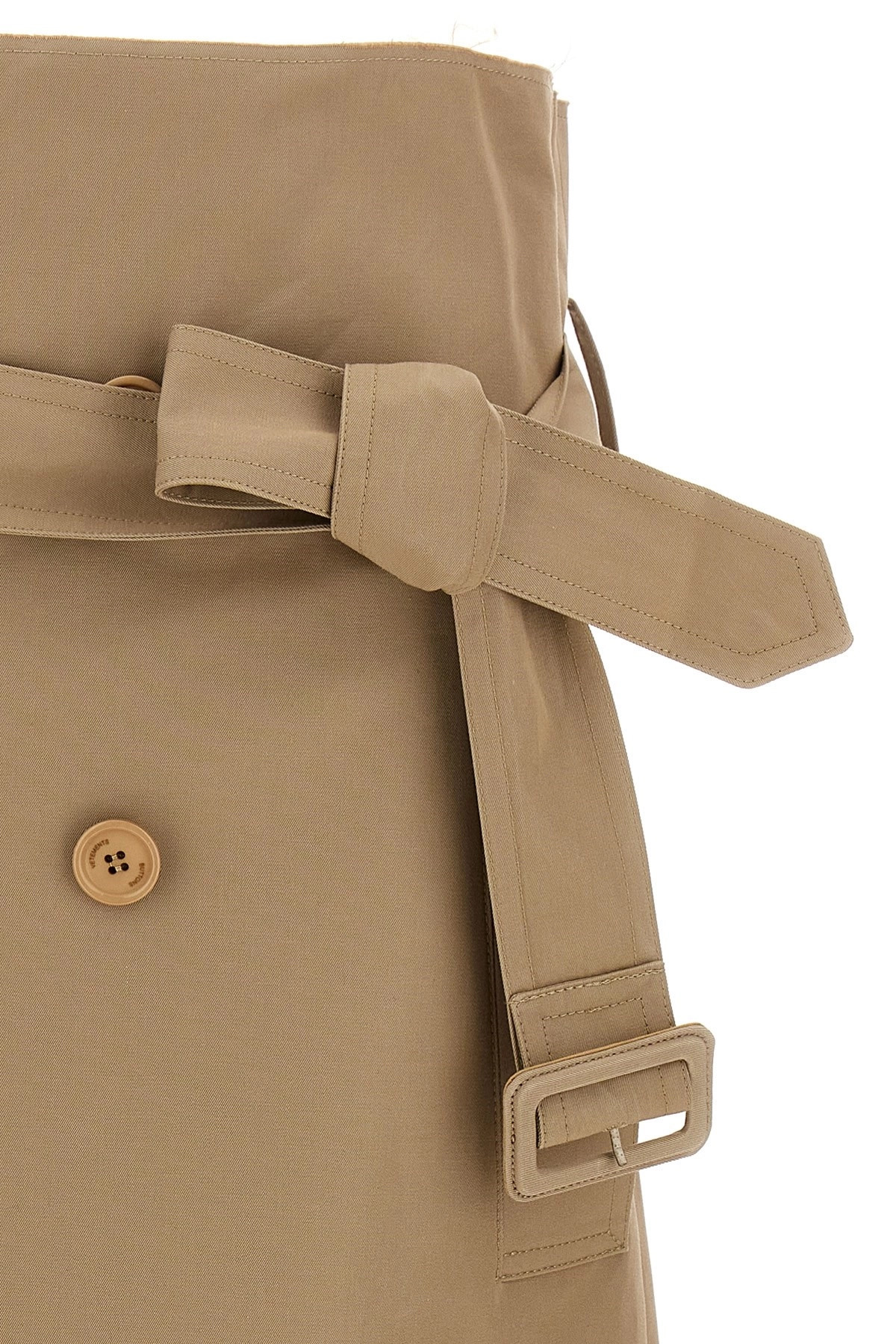 'Deconstructed Trenchcoat' skirt - 3