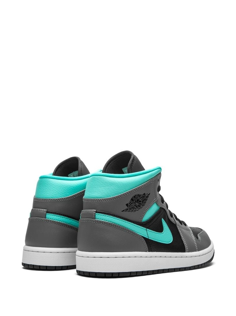 Air Jordan 1 Mid "Grey/Aqua" sneakers - 3