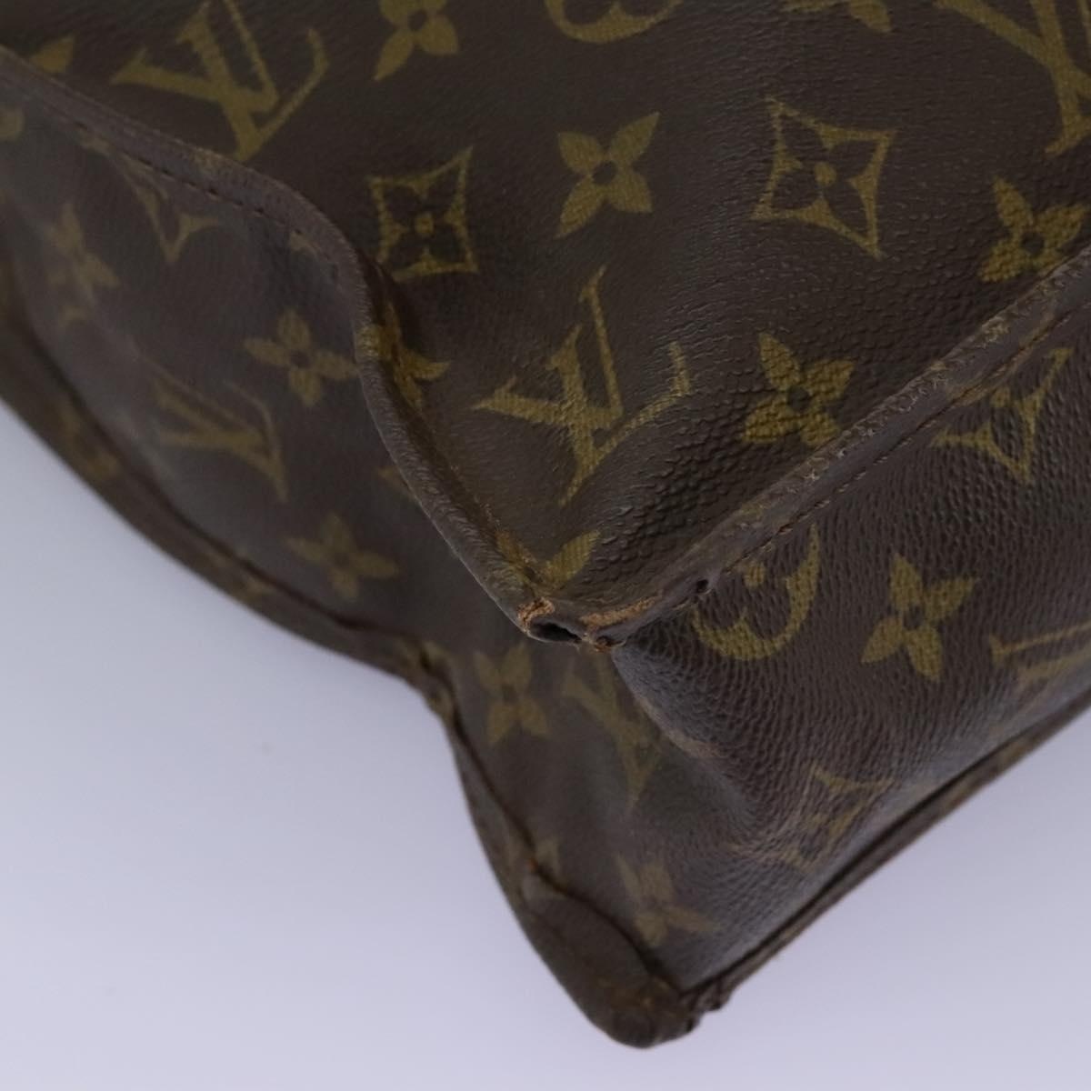 LOUIS VUITTON Monogram Sac Plat Hand Bag M51140 - 9