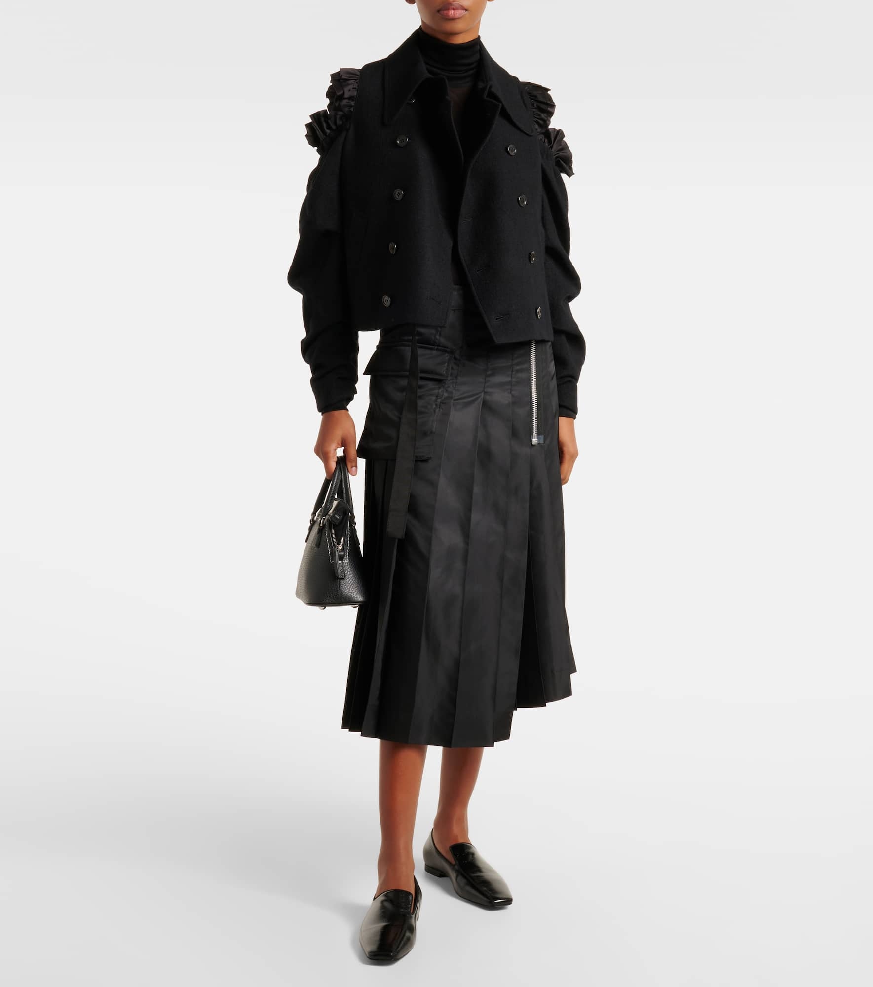 Cutout wool jacket - 2
