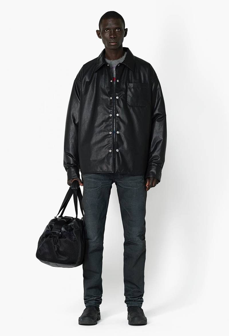 John Elliott LEATHER SCOUT OVERSHIRT outlook