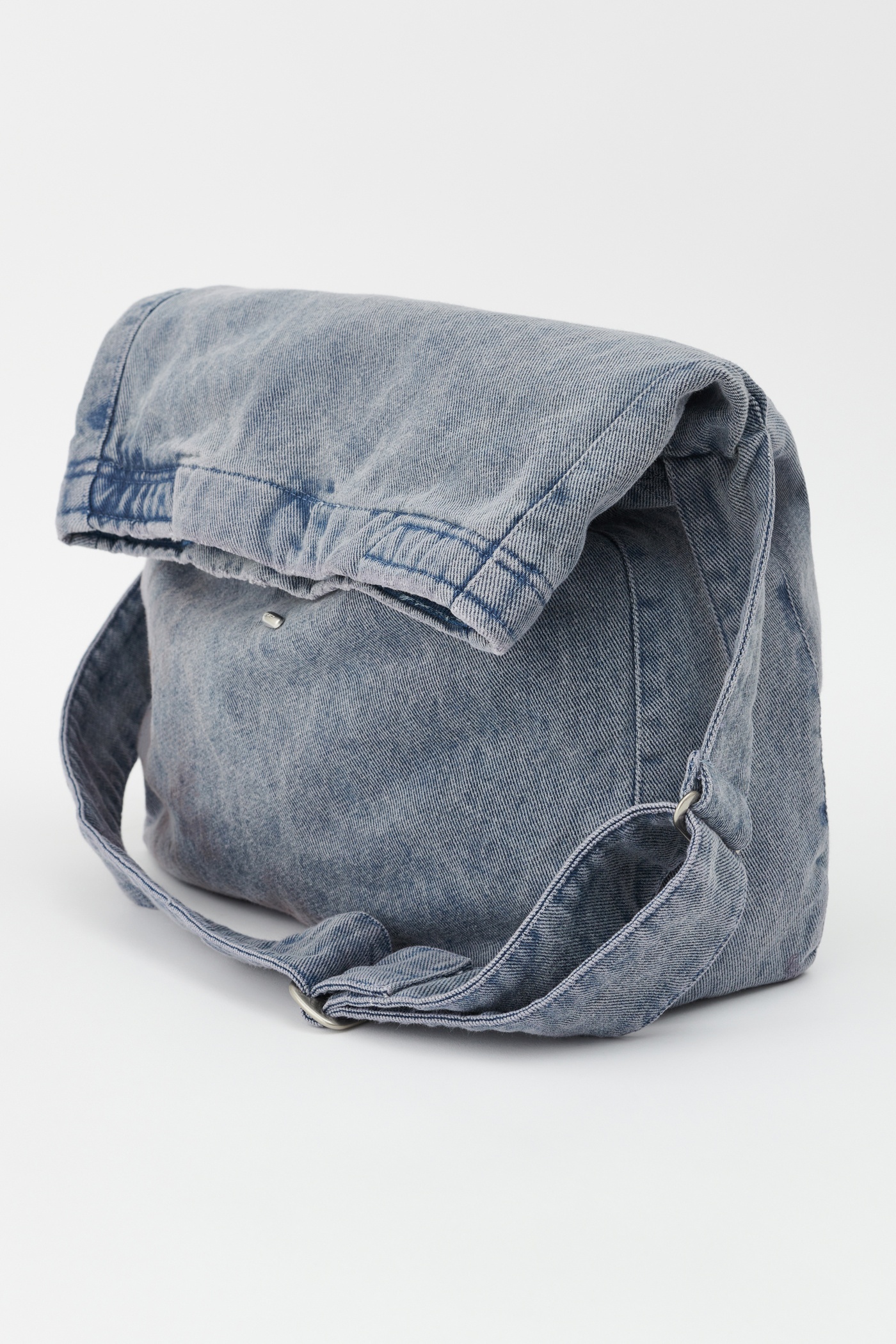 Sling Bag Twilight Attic Wash. 100% Cotton Unisex Sling Shoulder Bag. A4238STTA. Fall 2023 Accessori - 2