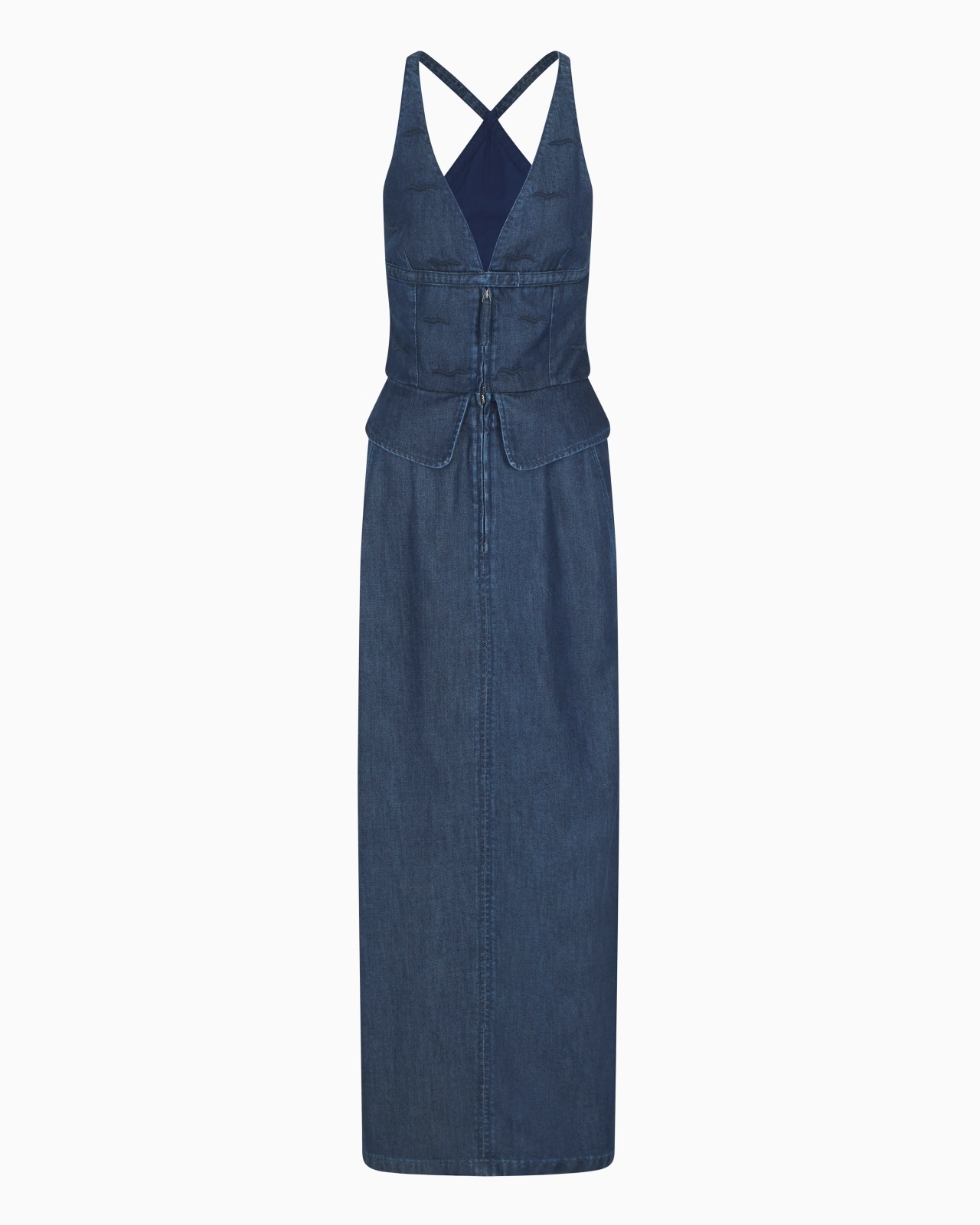 DENIM COLLECTION LYOCELL LONG DRESS - 1