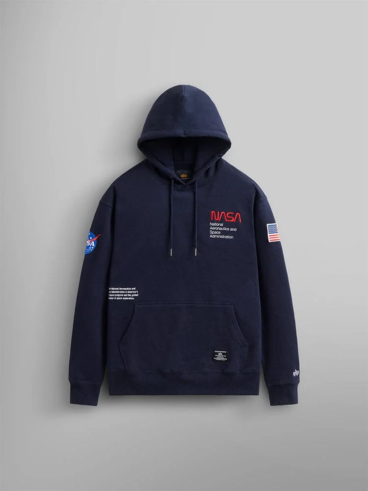 NASA WORM LOGO HOODIE - 1