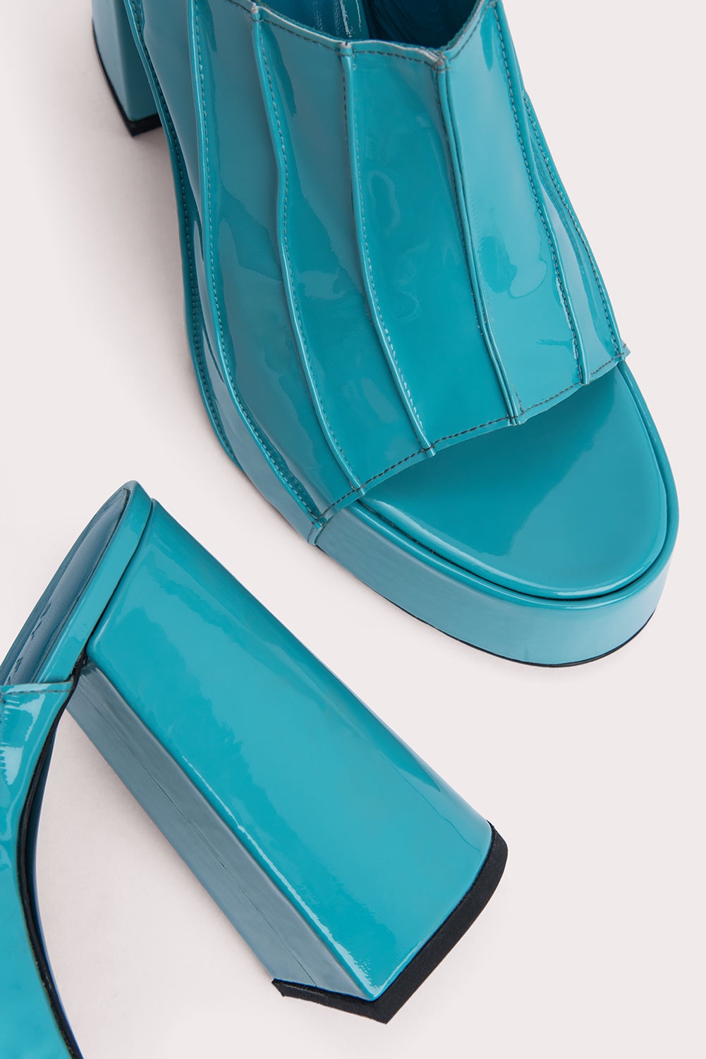 Brad Aquamarine Patent Leather - 5