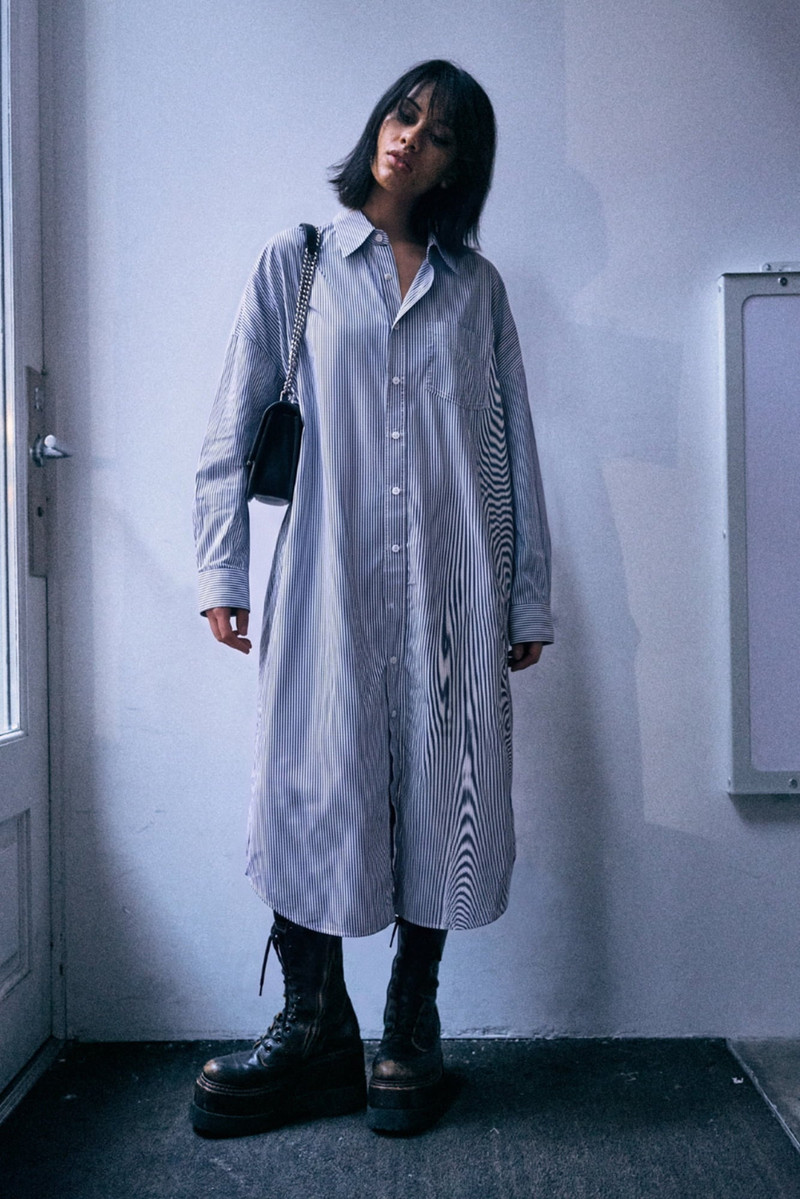 Jumbo Shirt Dress 1