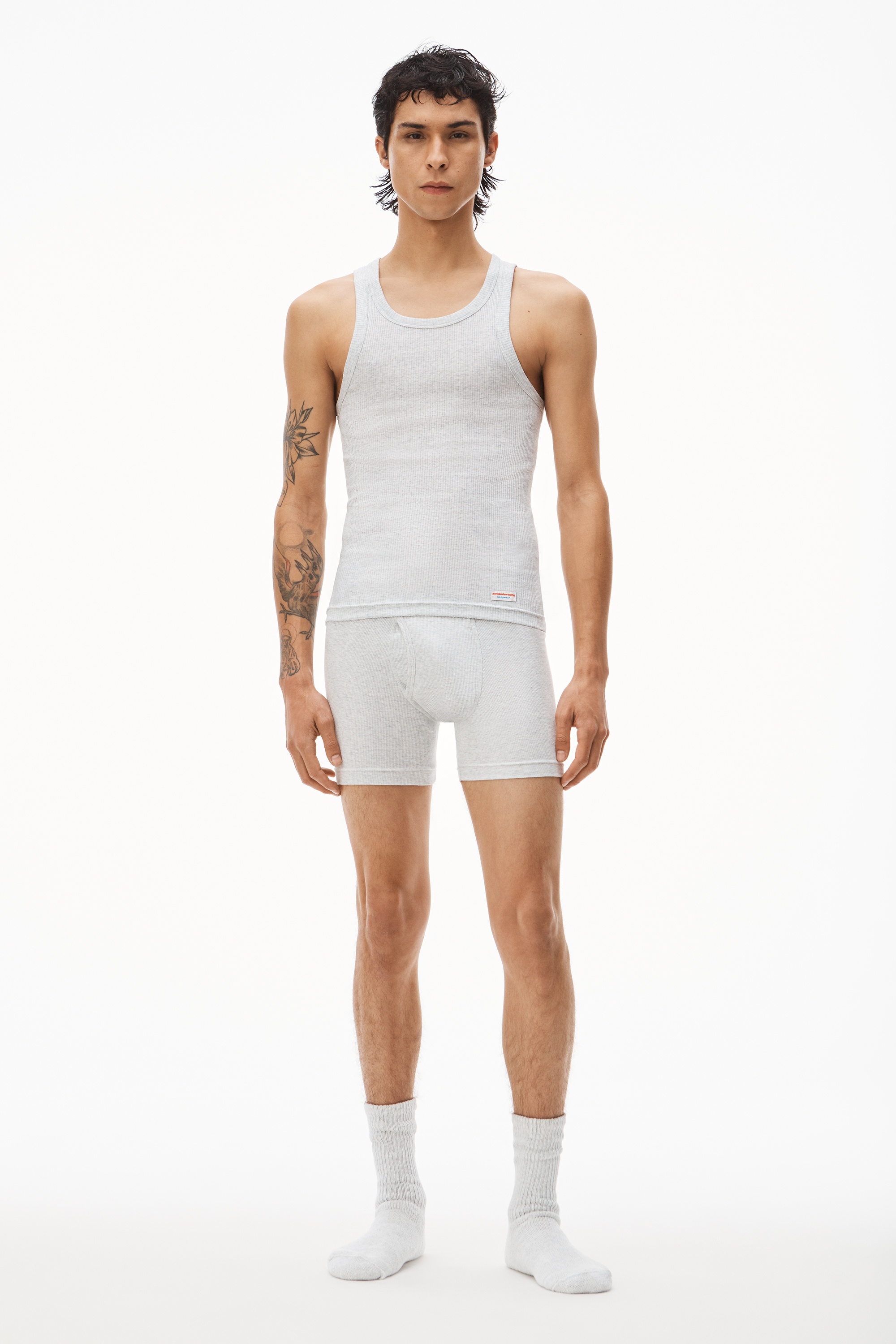 TANK IN RIBBED COTTON - 6
