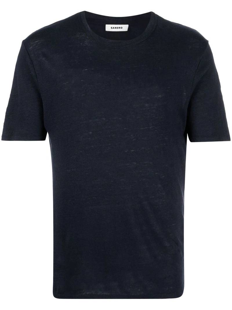 Sandro round neck T-shirt outlook