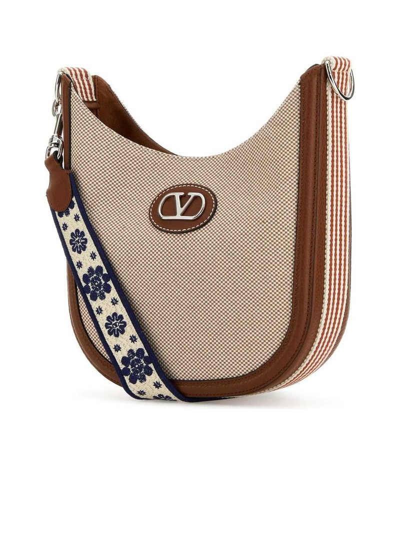 Valentino Medium Hobo Antibes Canvas Bag outlook