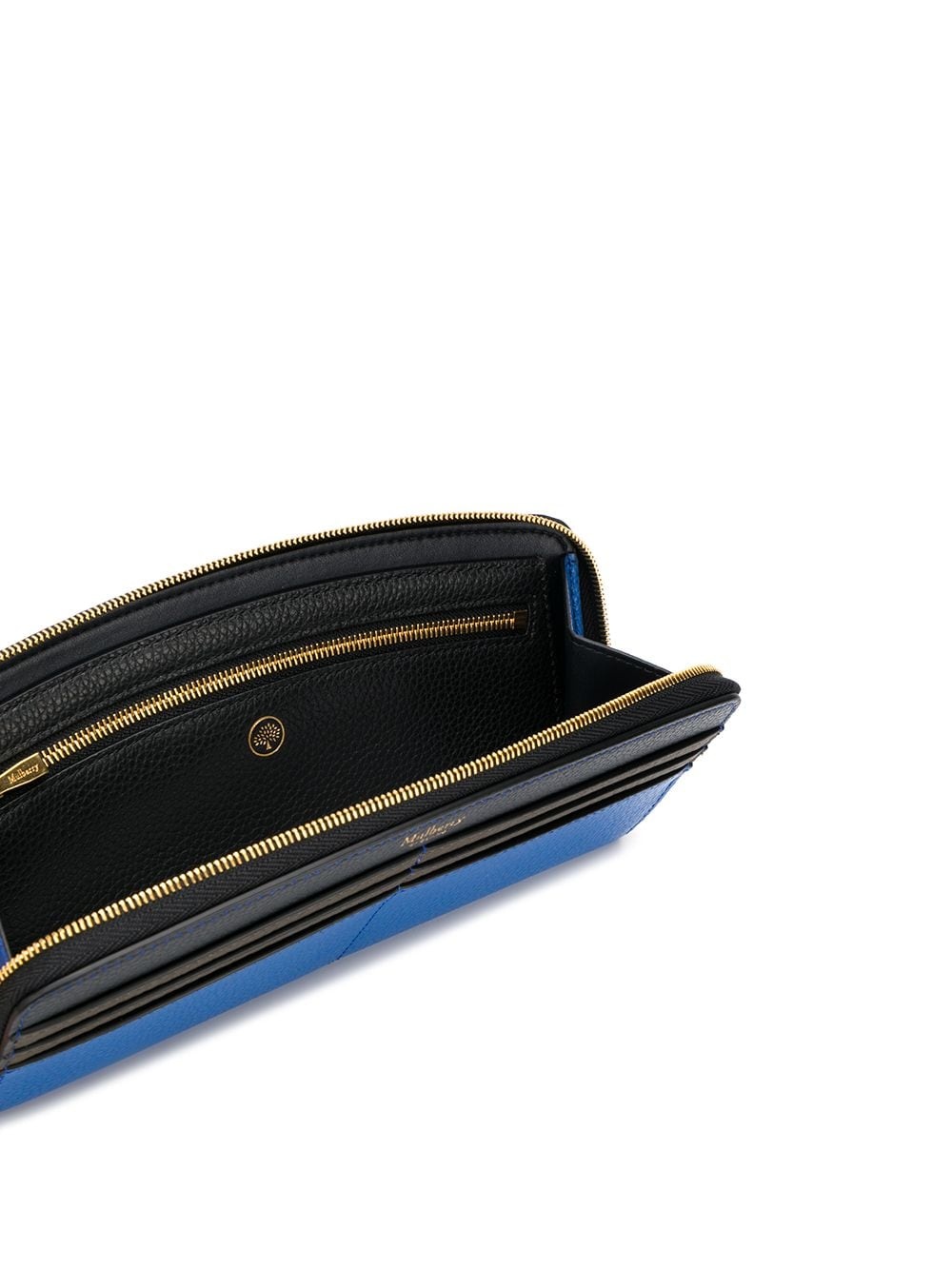 curved long zip around wallet - 3